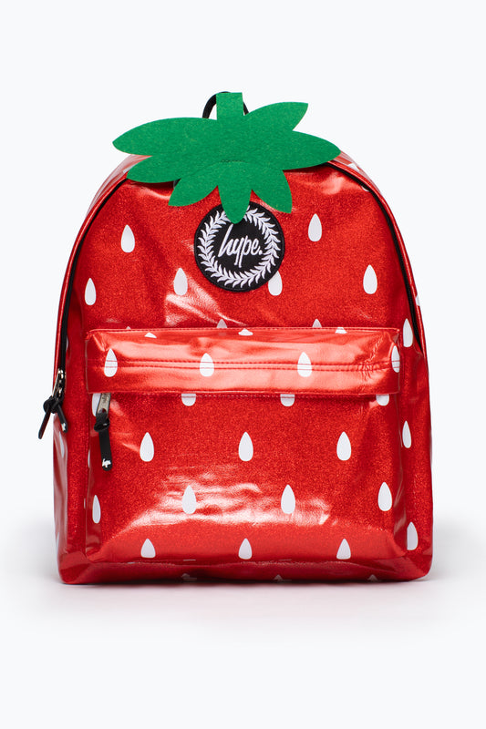 HYPE UNISEX RED STRAWBERRY BACKPACK
