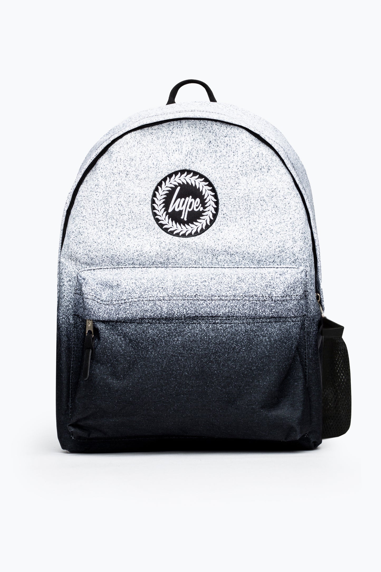 Hype Unisex Multi Black/White Speckle Fade/Backpack & Lunchbag Bundle