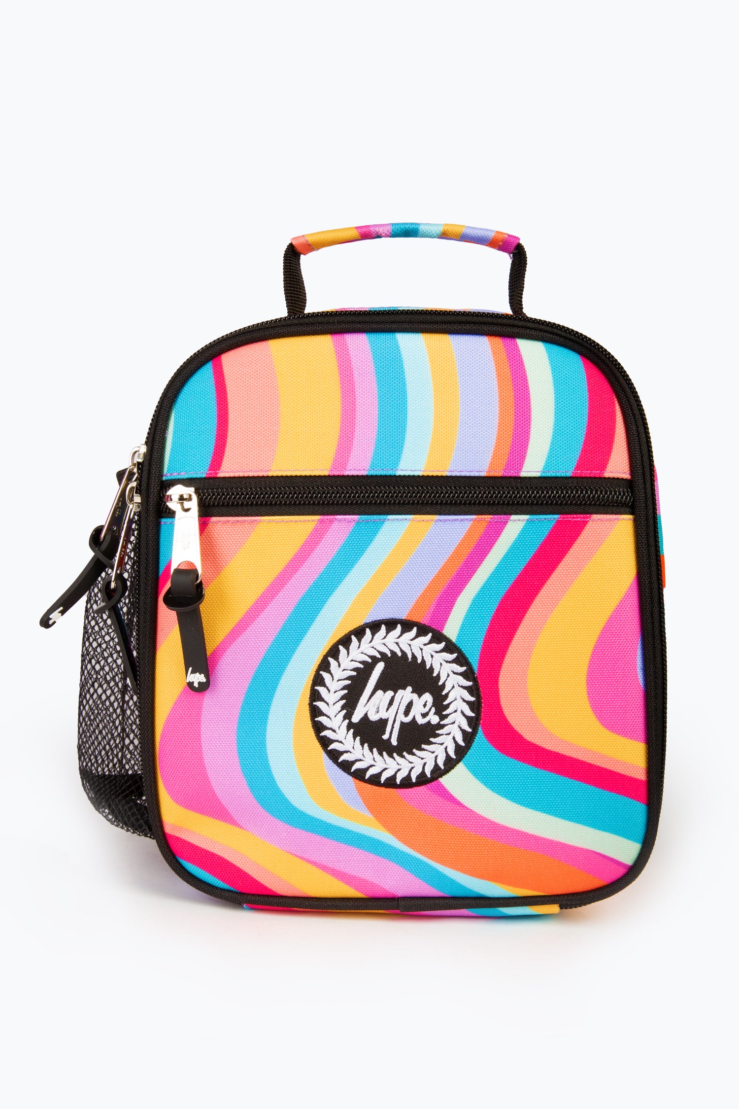 HYPE GIRLS MULTI RAINBOW WAVEY LUNCH BOX