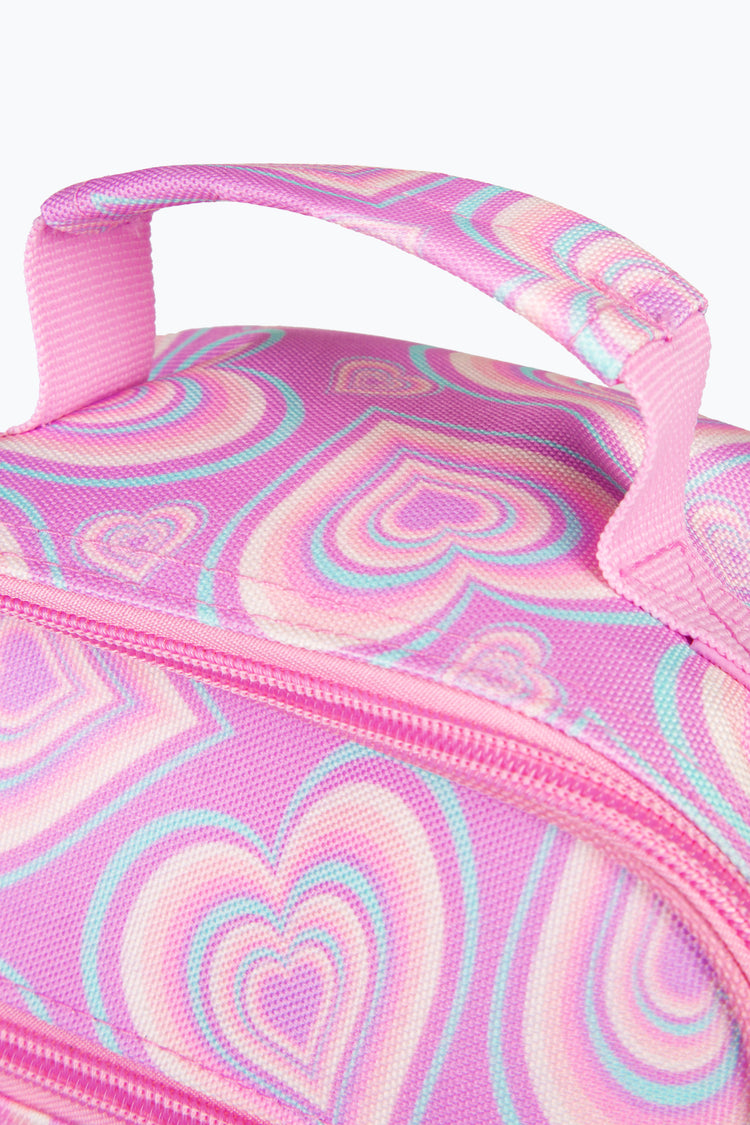 HYPE GIRLS PINK GROOVEY HEARTS LUNCH BOX