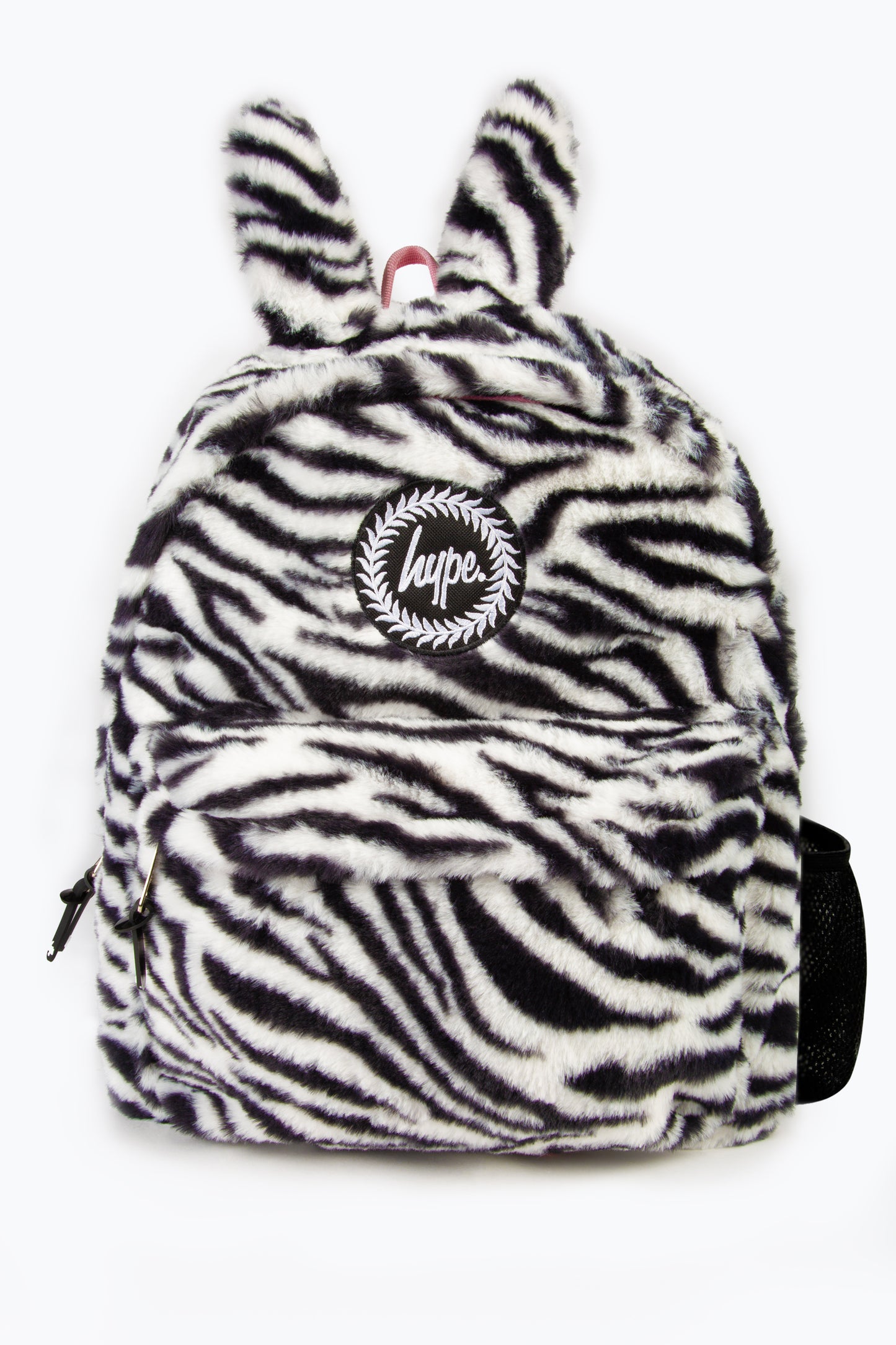 Hype Unisex Black Zebra Backpack