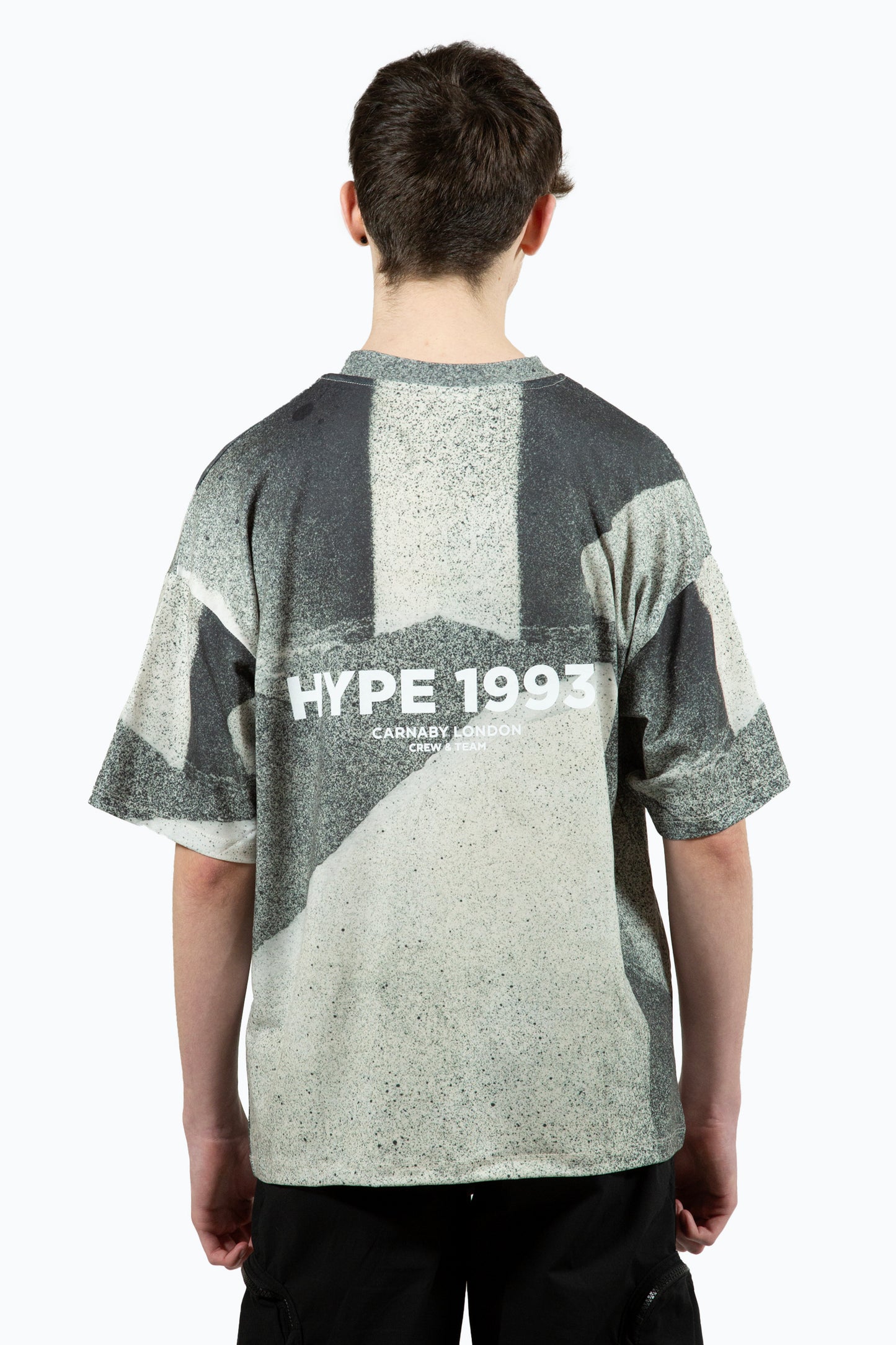 Hype Boys Multi Paper Tear Hype 1993 Oversized  T-Shirt