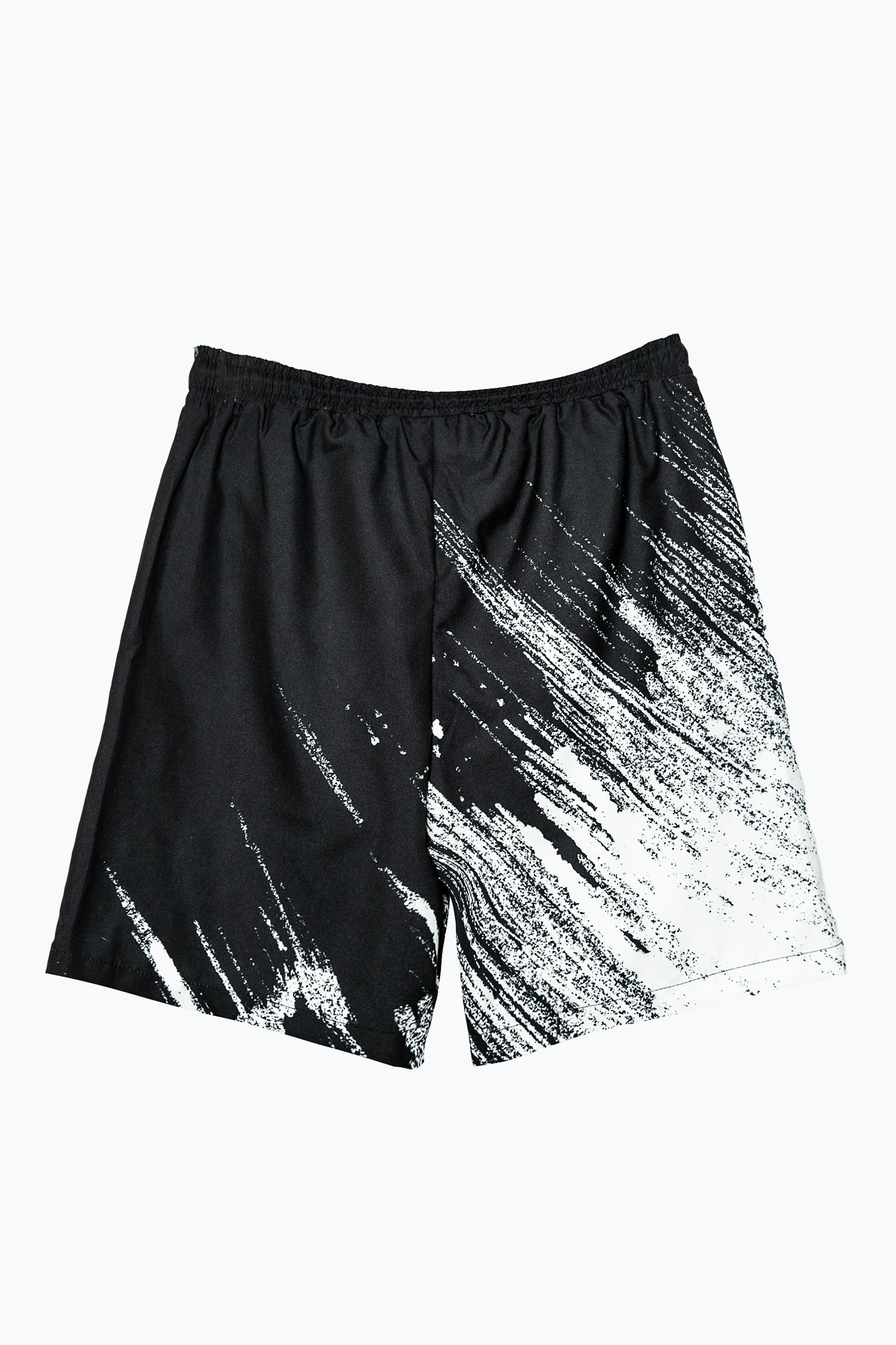 Hype Boys Multi Black Scratch Scribble Swim Shorts