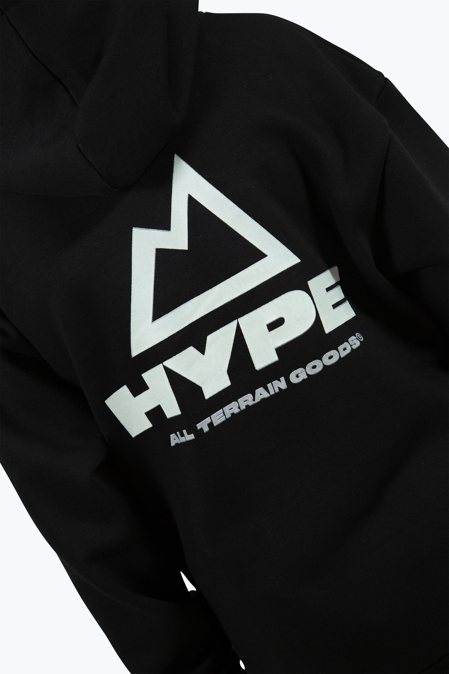 Hype Boys Black Outdoor 3M Hoodie