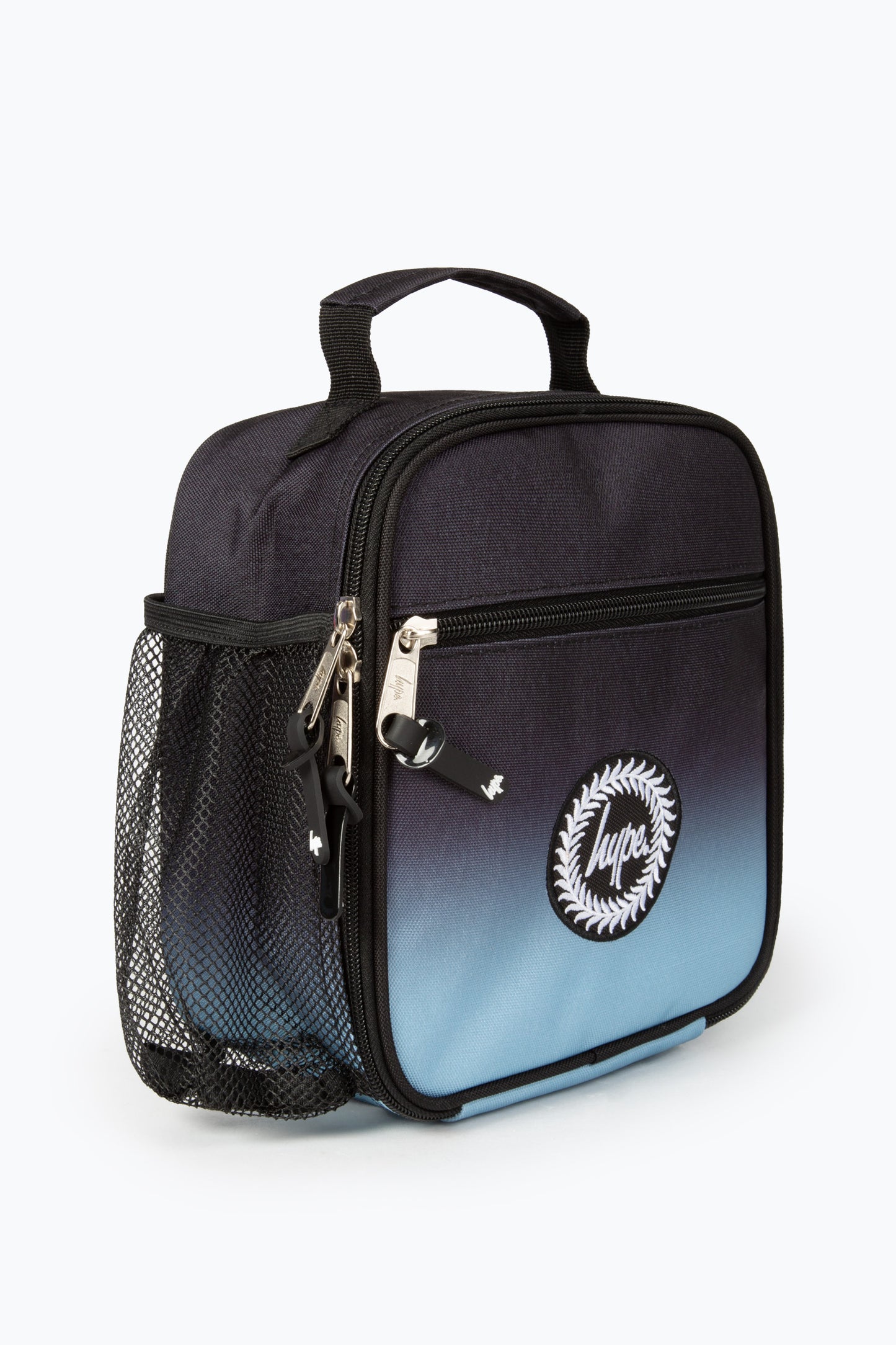 Hype Boys Multi Black To Blue Diagonal Fade Lunch Box