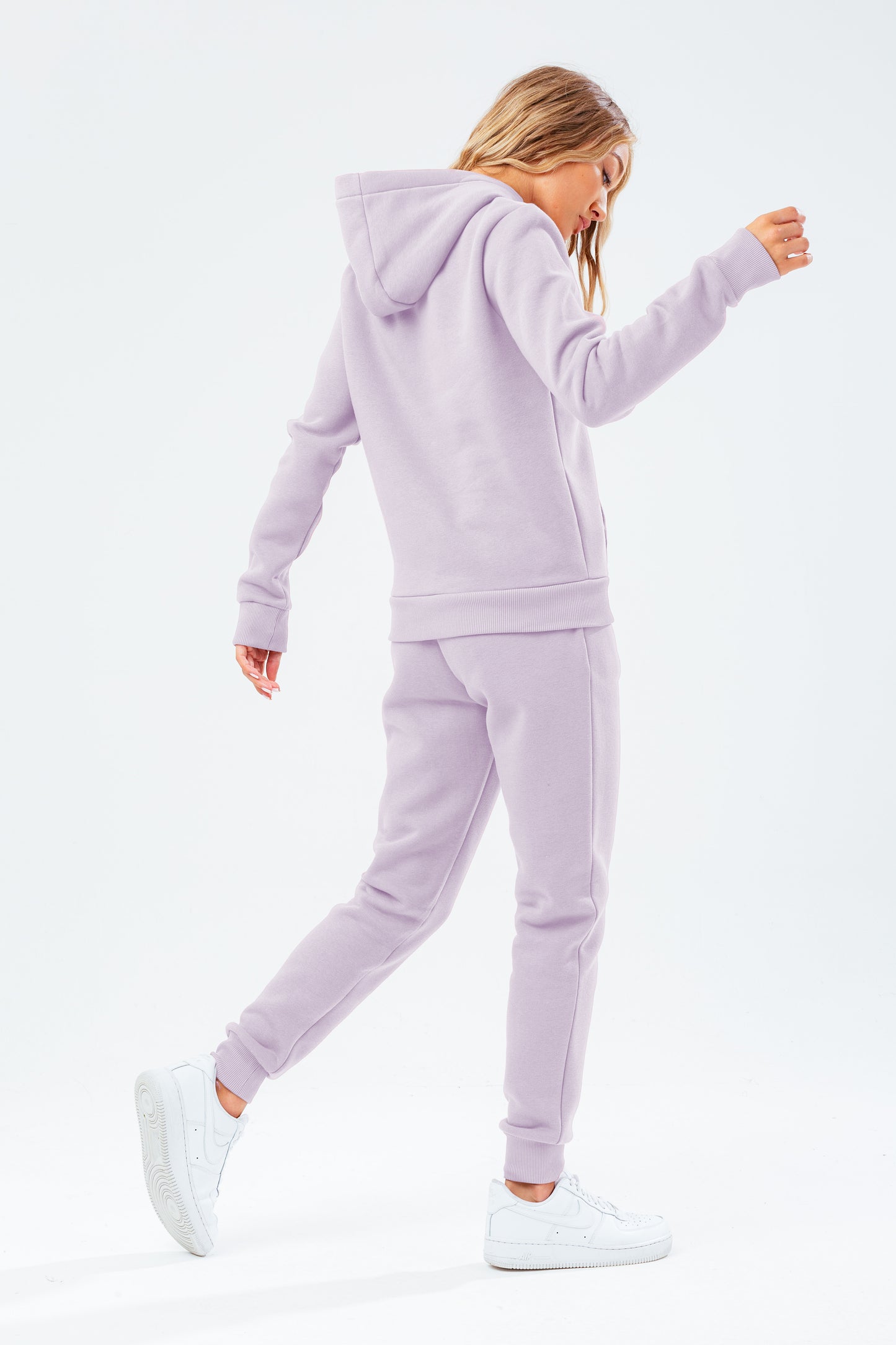 Hype Purple Scribble Women'S Hoodie