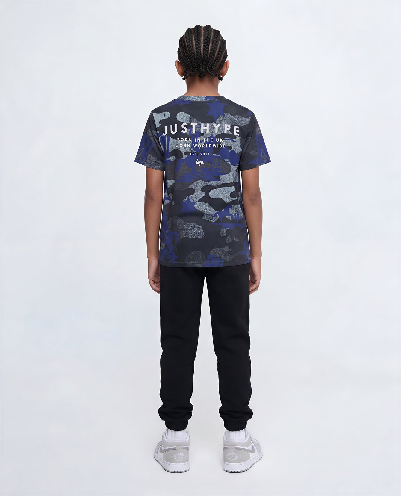 Hype Boys Black Graffiti Joggers