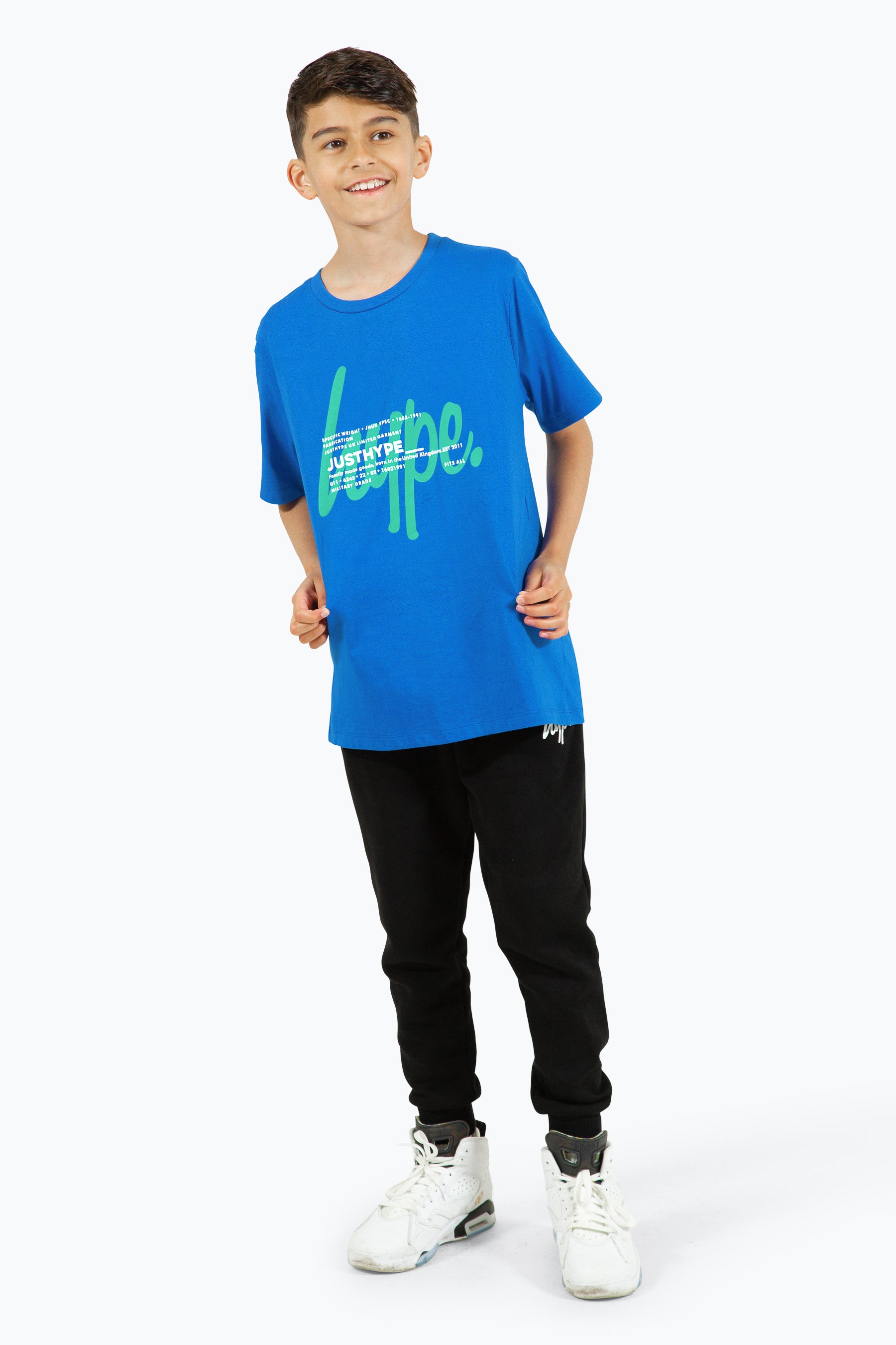 Hype Boys Blue Double T-Shirt