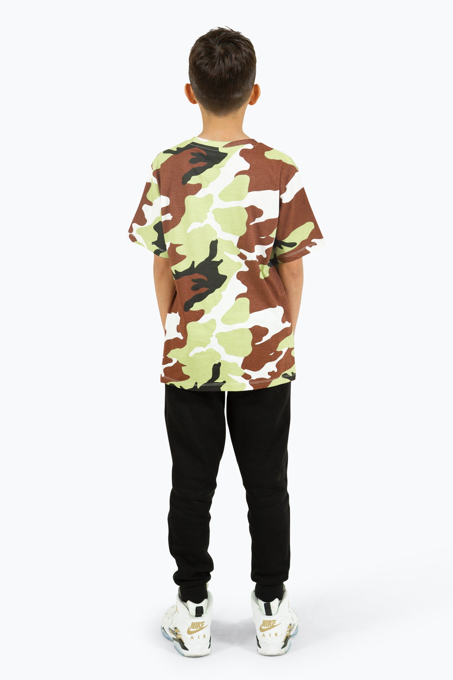 Hype Boys Camo Script T-Shirt