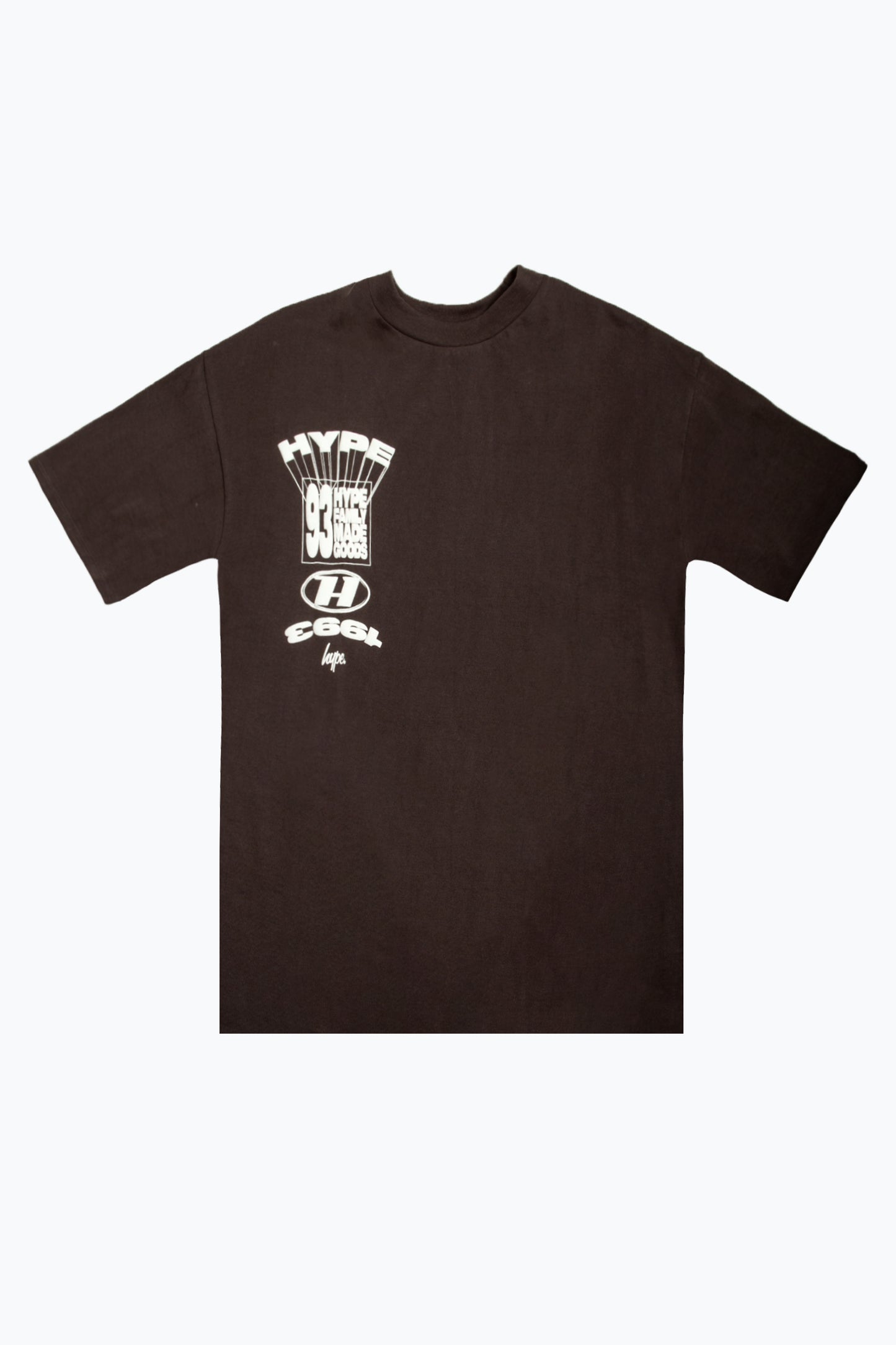 Hype Boys Charcoal Stack T-Shirt