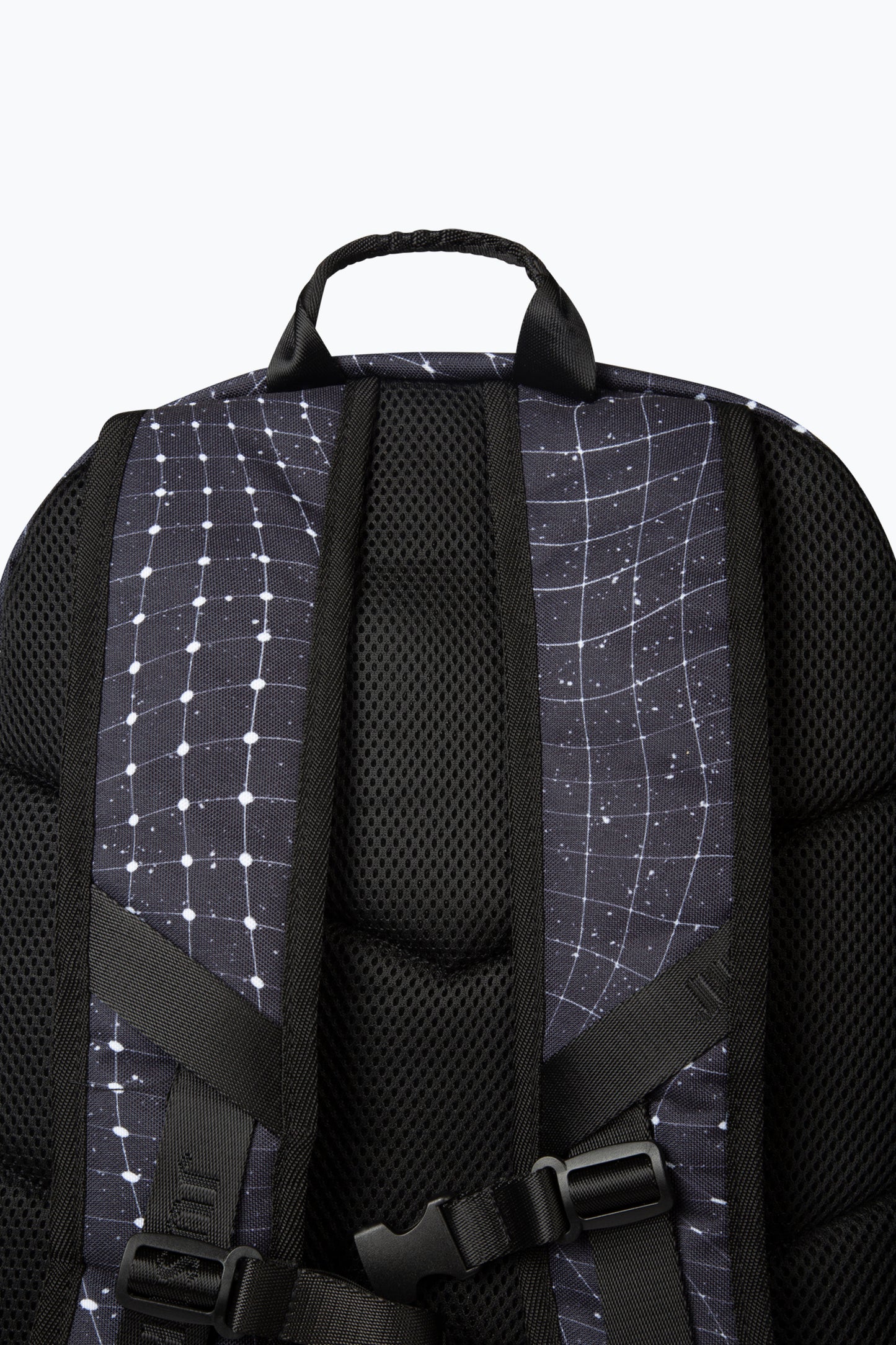 Hype Kids Black Web Maxi Backpack