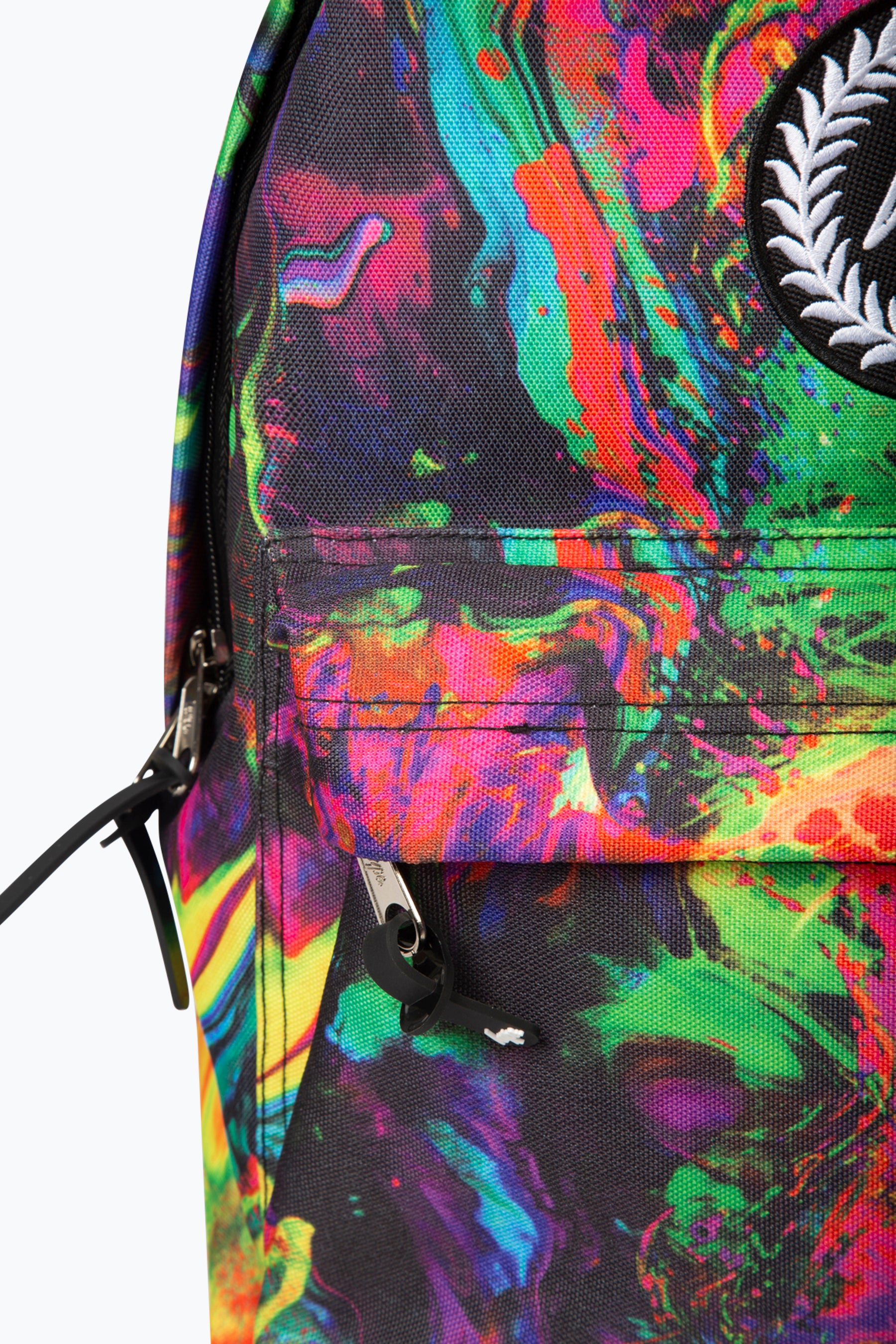 Hype Kids Multi Abstract Paint Backpack