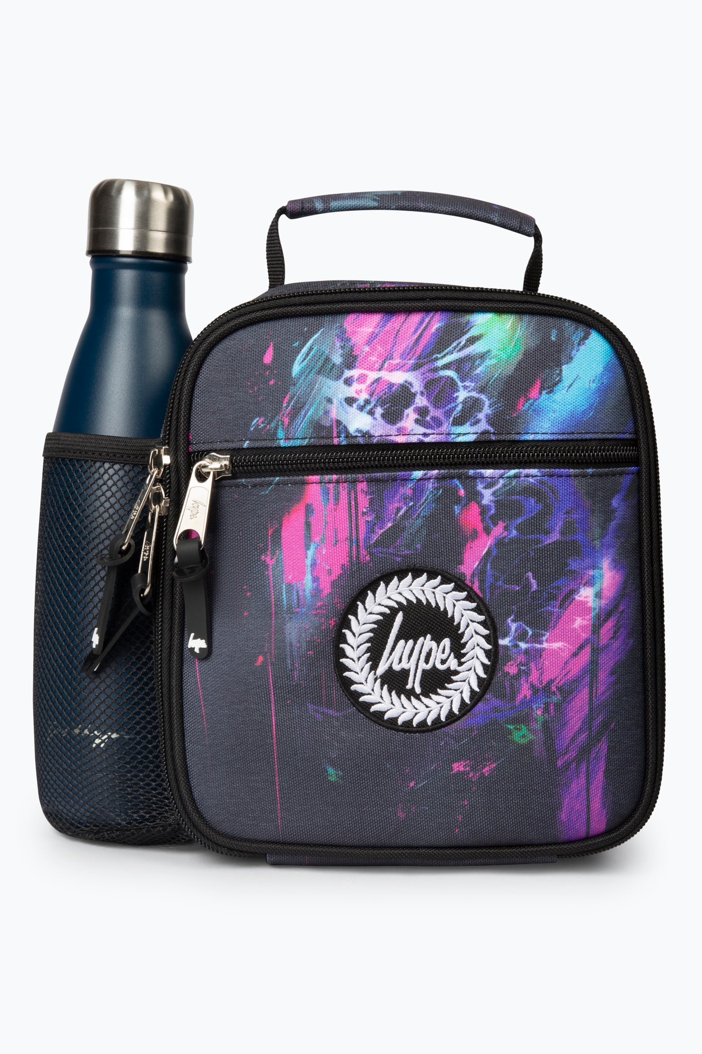 Hype Girls Multi Dark Smudge Lunch Box | Lunch Bag