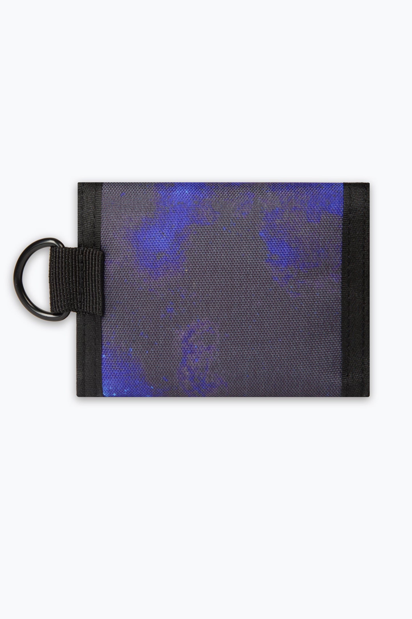 Hype Kids Black Blue Grunge Wallet