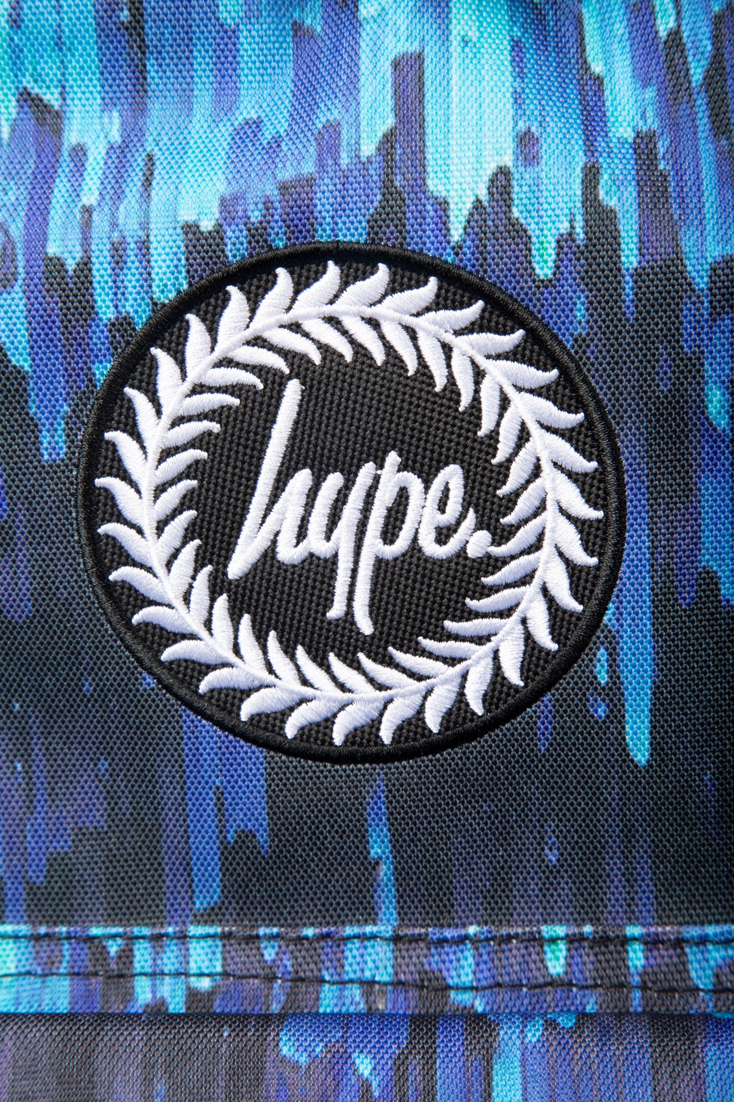 Hype Kids Blue Icicles Backpack | Hype Logo