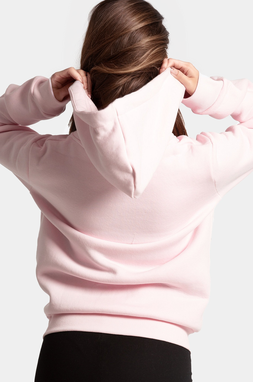 Hype Womens Pink Scribble Zip Hoodie