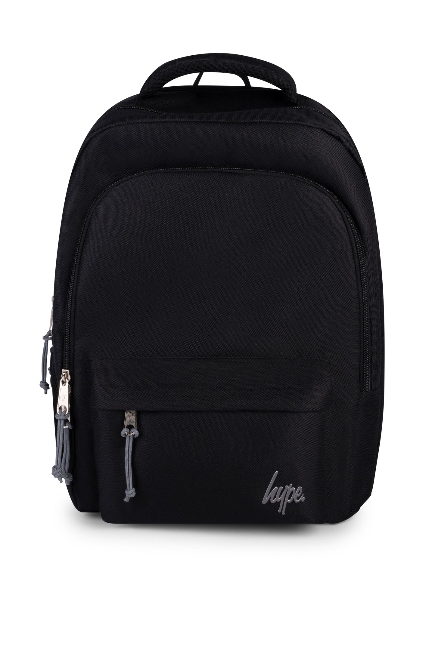 Hype Unisex Black Multi Pocket Backpack