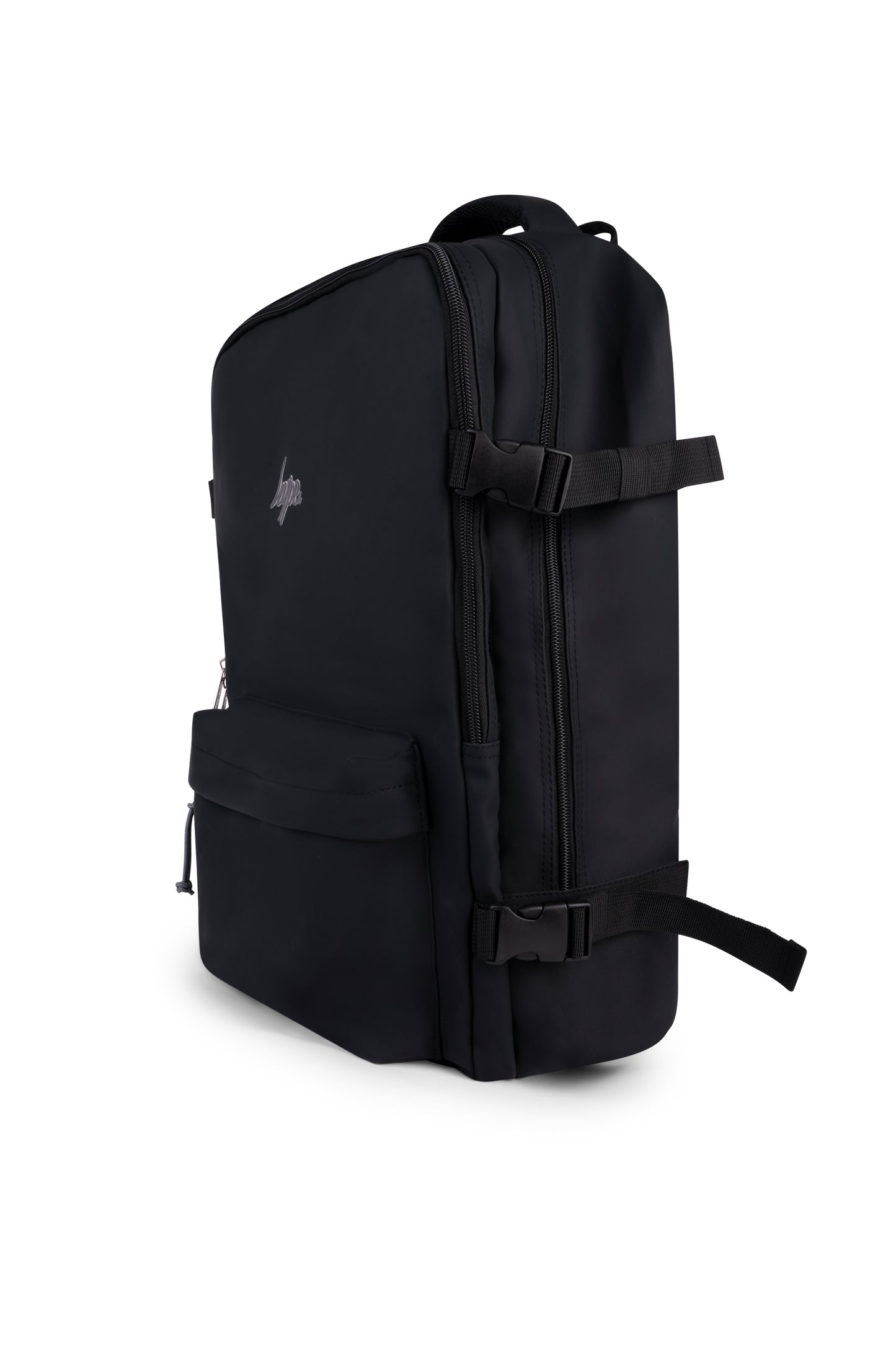Hype Unisex Black Traveller Backpack