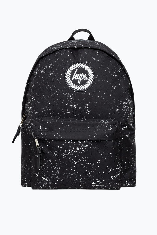 HYPE BLACK WITH WHITE SPECKLE BACKPACK