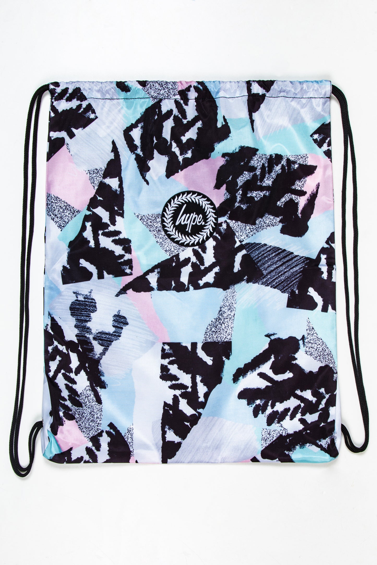 Hype Pastel Abstract Drawstring Bag