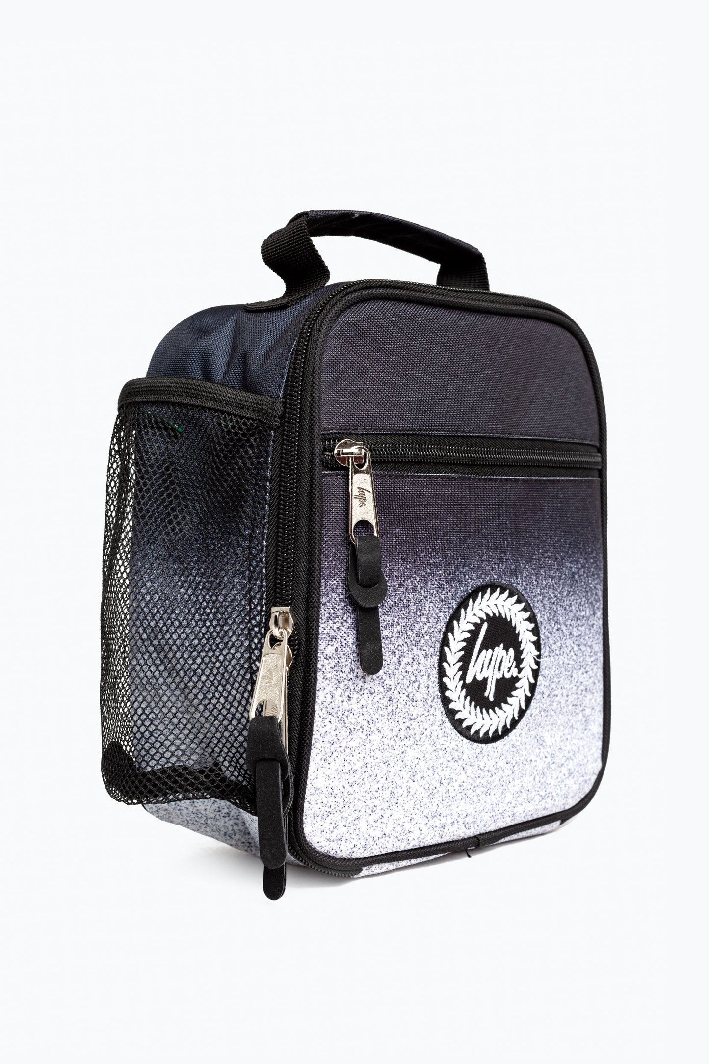 Hype Mono Speckle Fade Lunch Bag Left Side