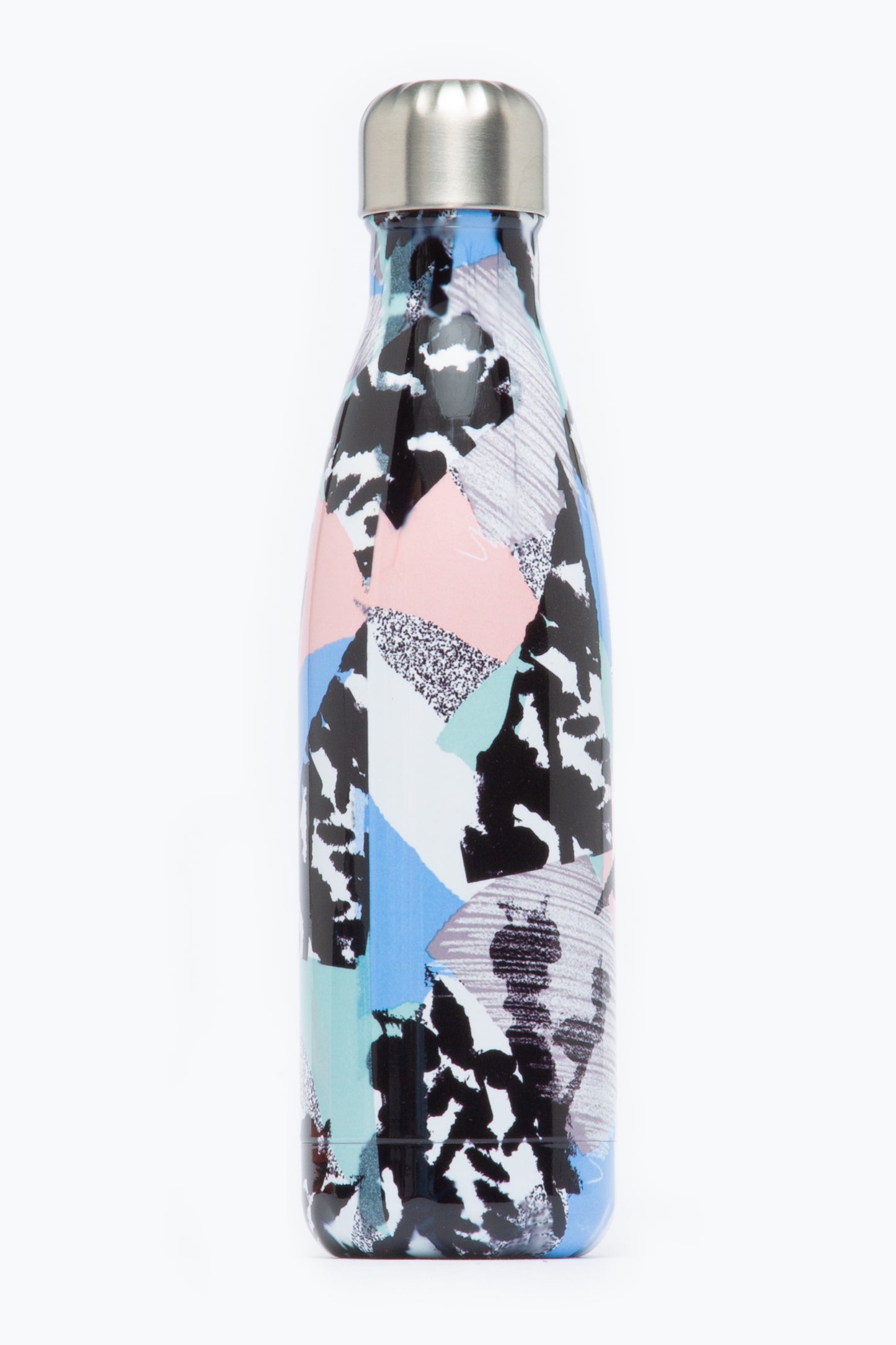 Hype Pastel Abstract Metal Water Bottle