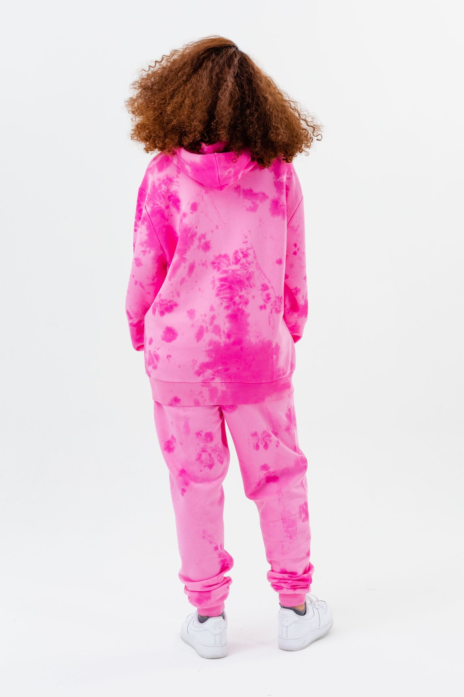 CONTINU8 PINK TIE DYE JOGGERS