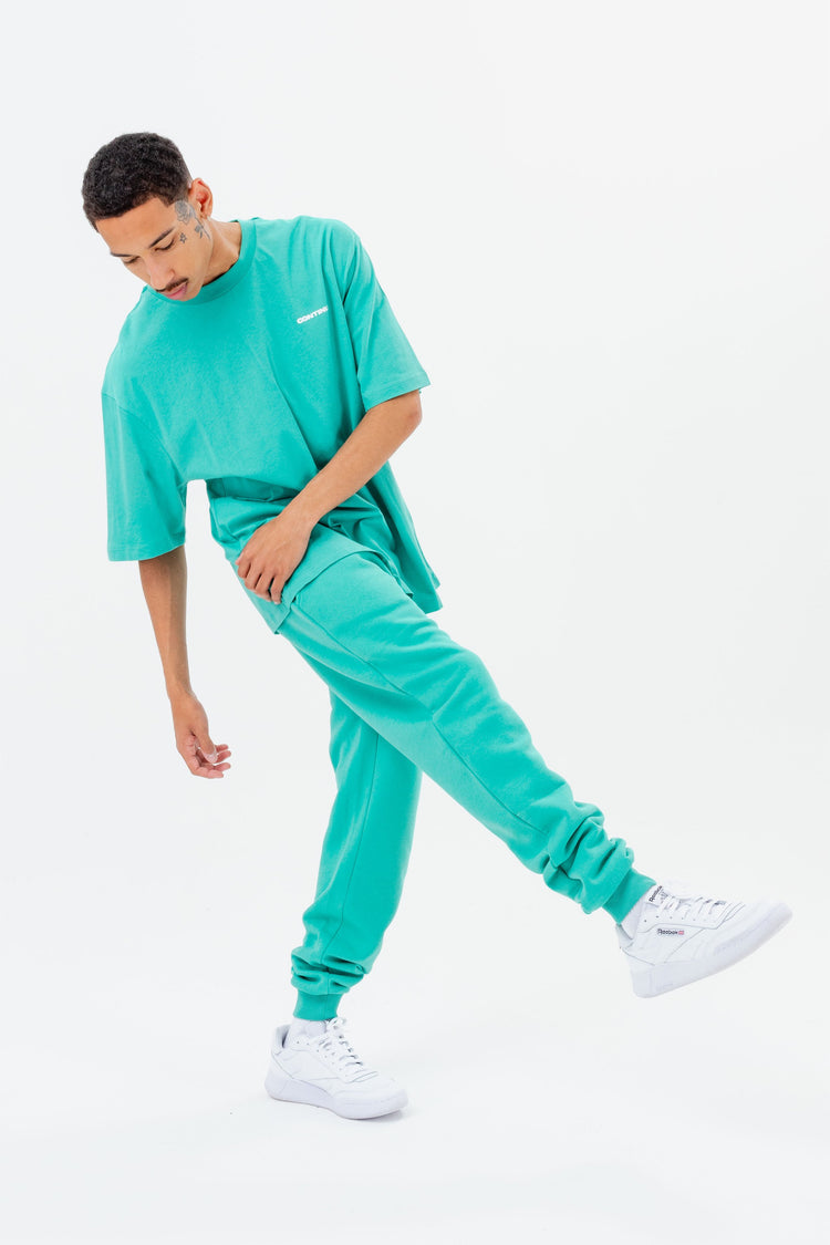 CONTINU8 TURQUOISE JOGGERS