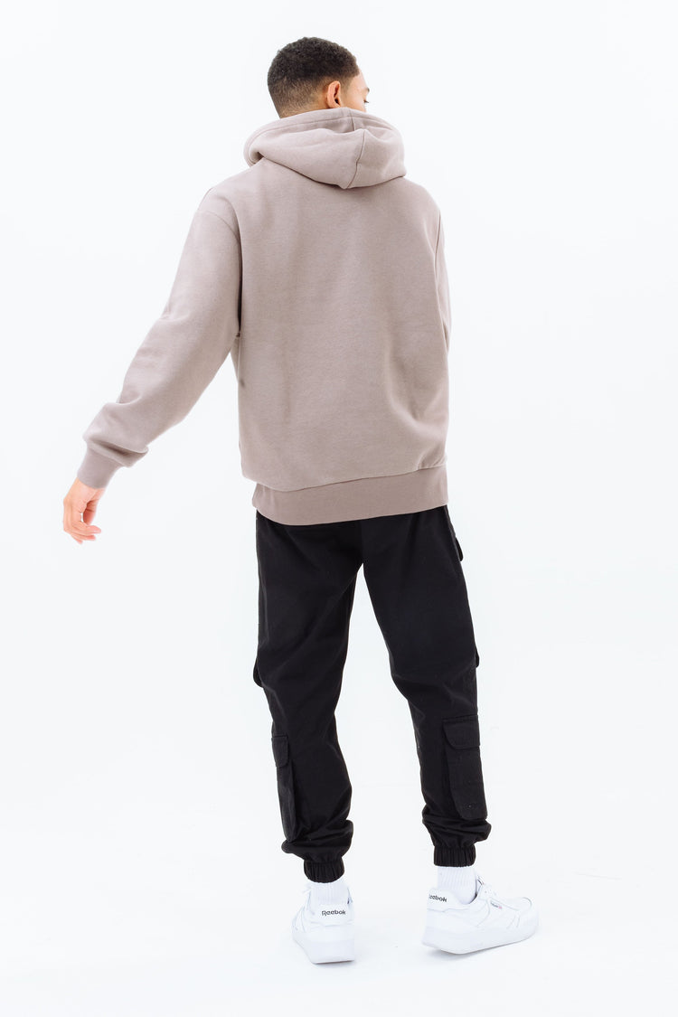 CONTINU8 TAUPE OVERSIZED HOODIE