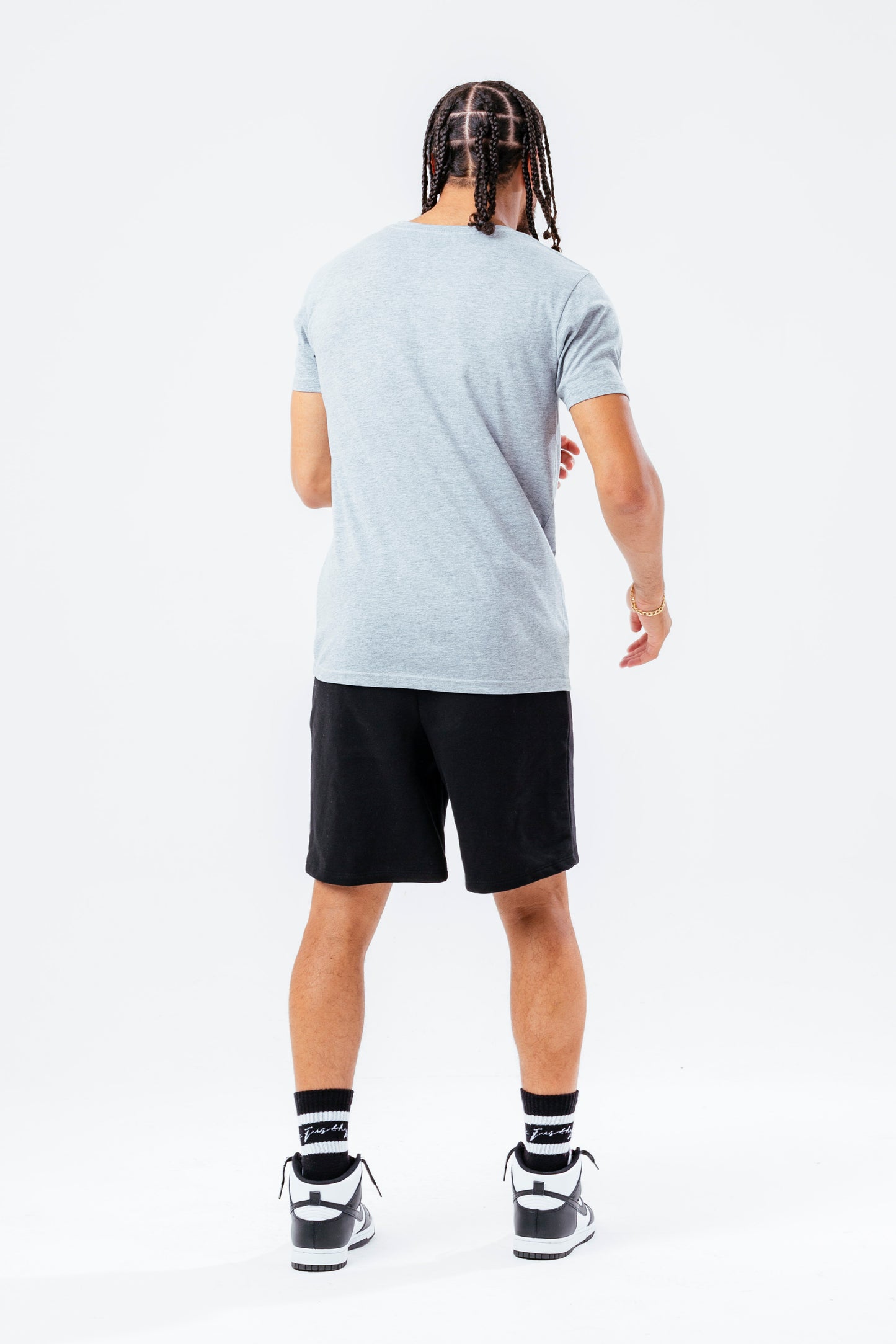 Hype Black Scribble Men'S Shorts