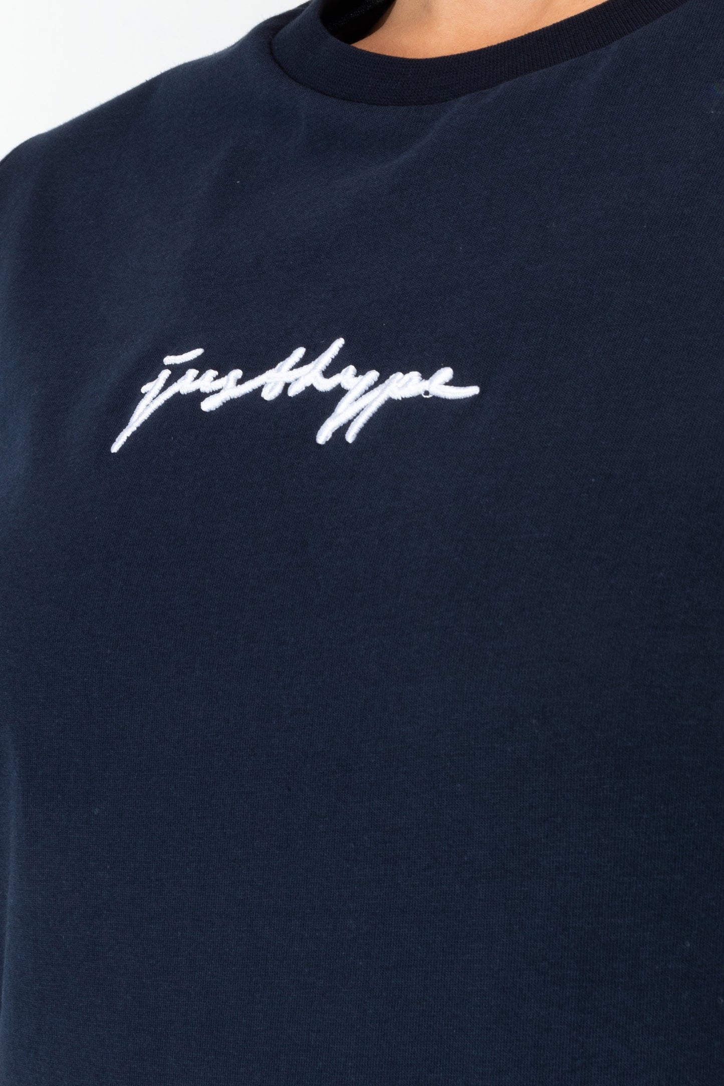 Hype Navy Scribble Women'S T-Shirt