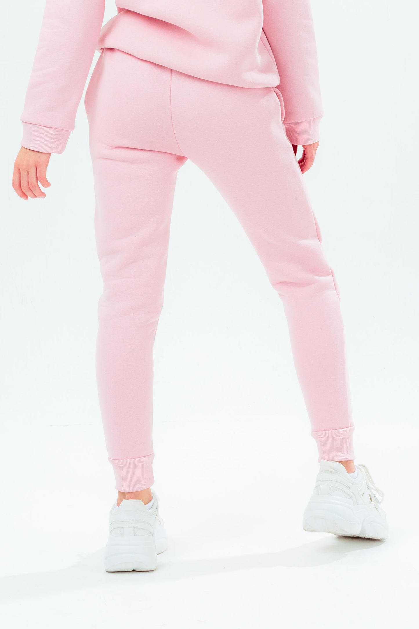 Hype Girls Pink Script Joggers