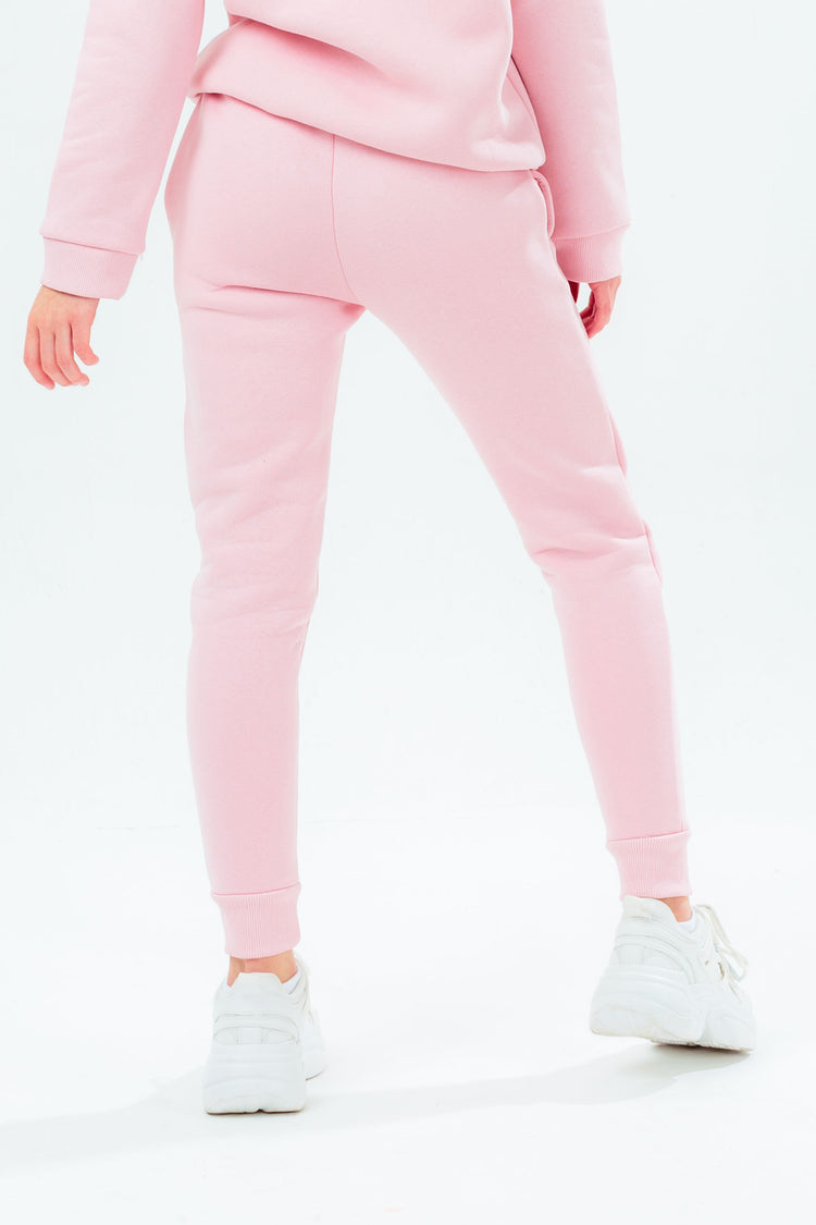 HYPE GIRLS PINK SCRIPT JOGGERS