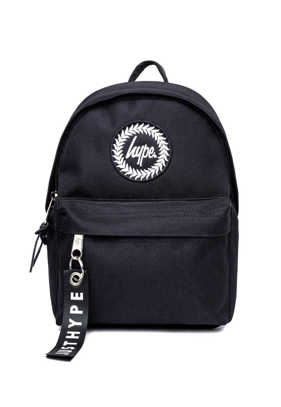 Hype Black Core Crest Mini Backpack