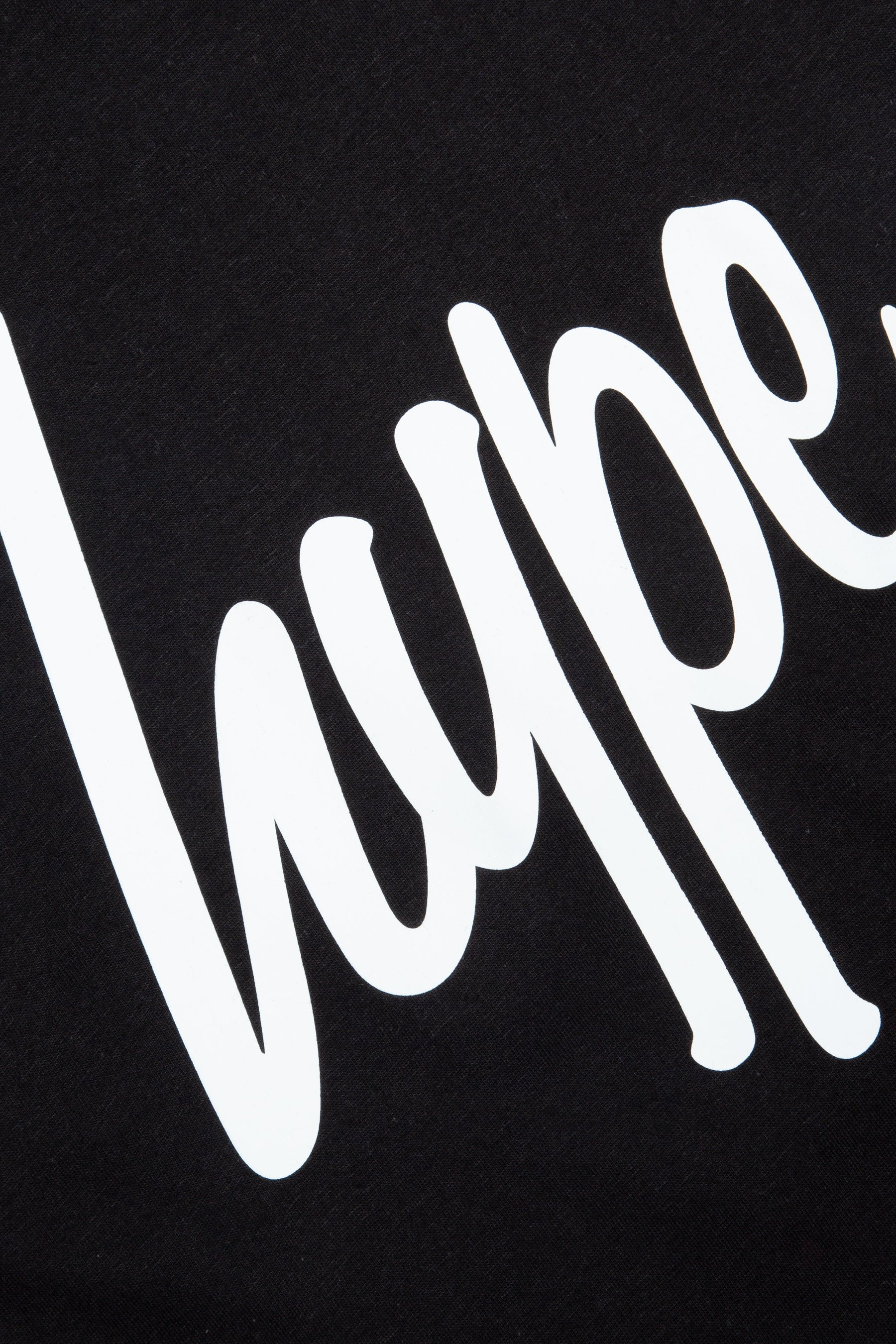 Hype Black Kids T-Shirt & Cycle Shorts Set