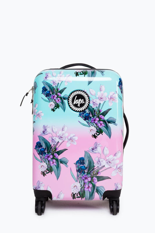 HYPE SMALL FLORAL FADE SUITCASE