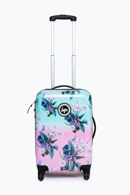 HYPE SMALL FLORAL FADE SUITCASE