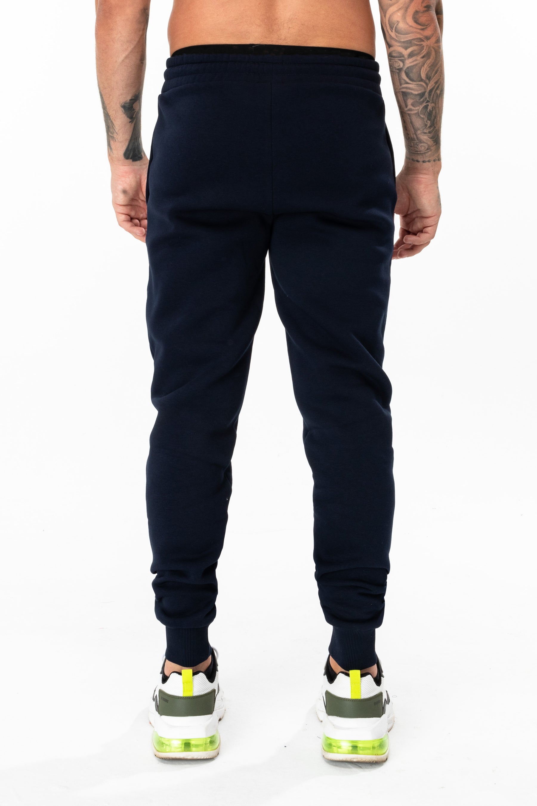 Hype Navy Scribble Logo Men'S Joggers