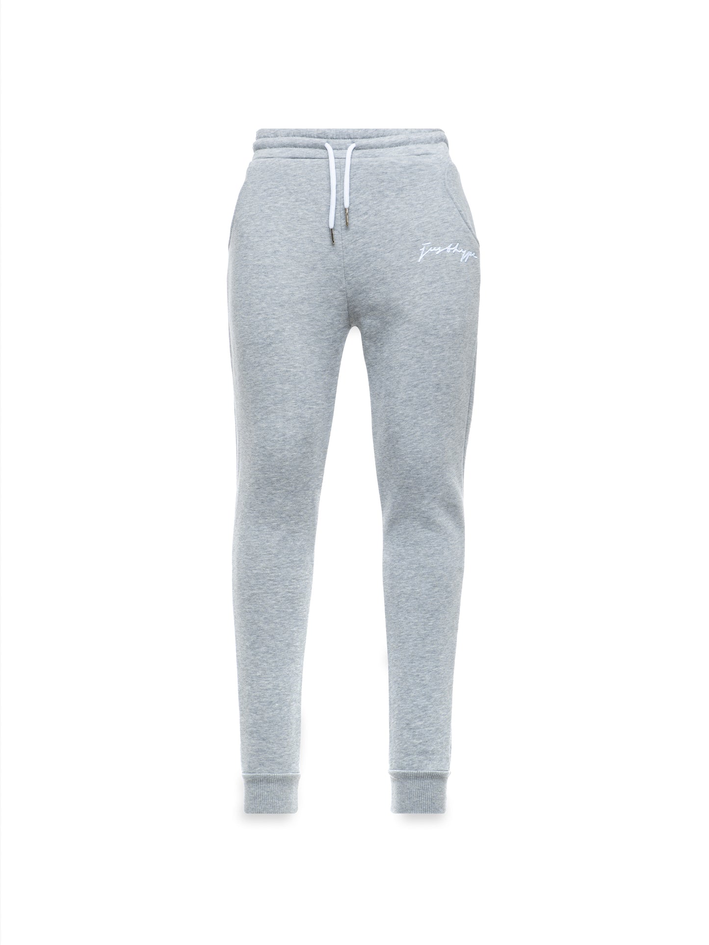 Hype Grey Scribble Logo Women'S Joggers