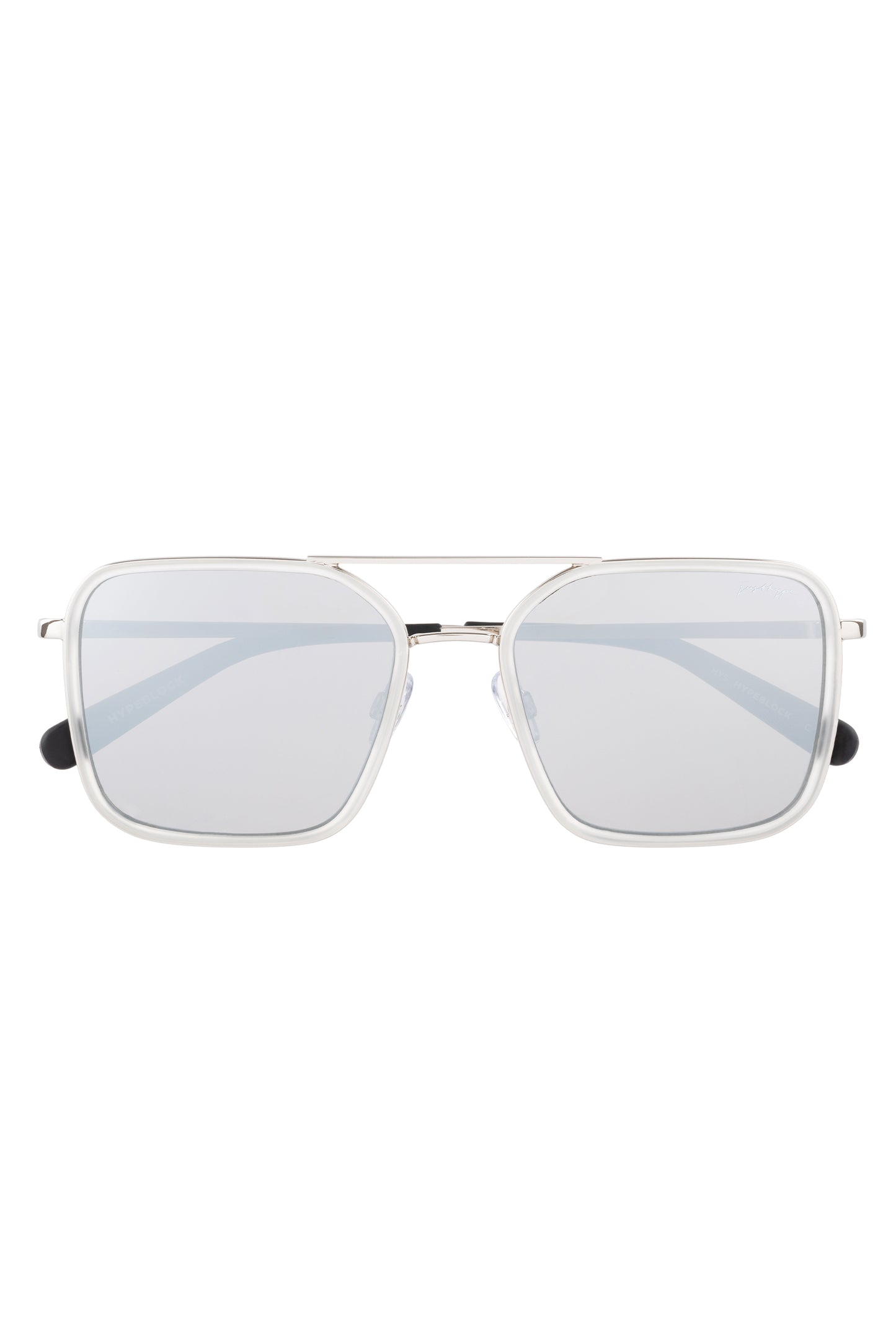 Hype Block Silver Sunglasses