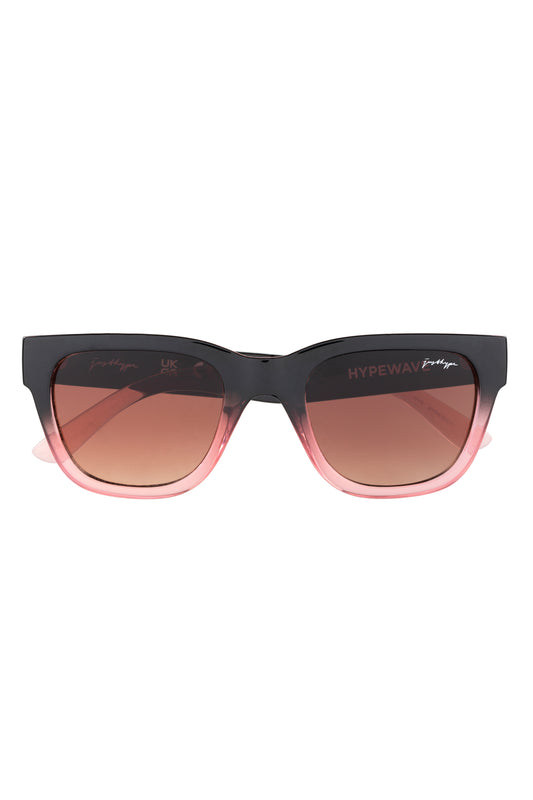 Hype Wave Black Pink Sunglasses