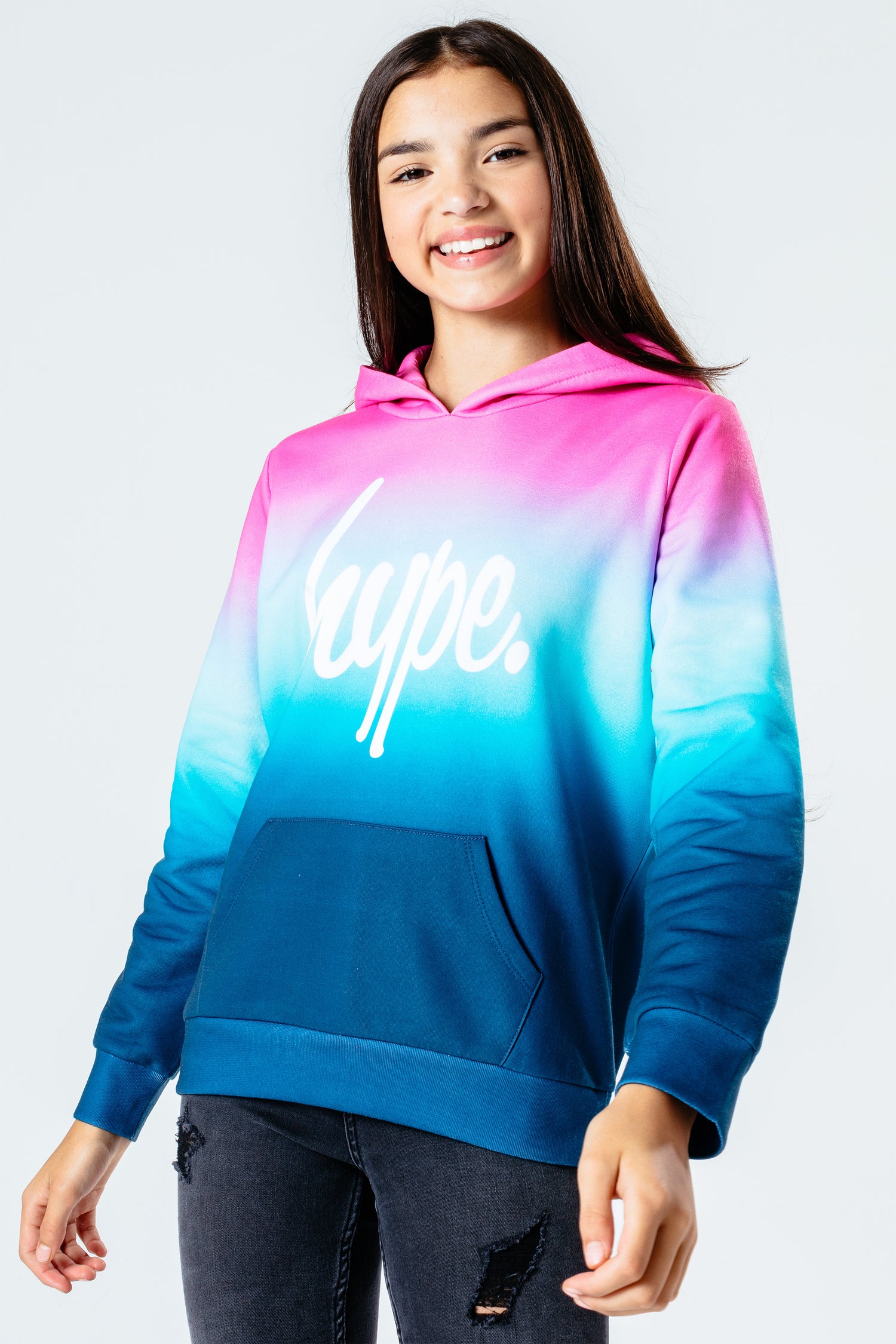 Hype best sale fade hoodie