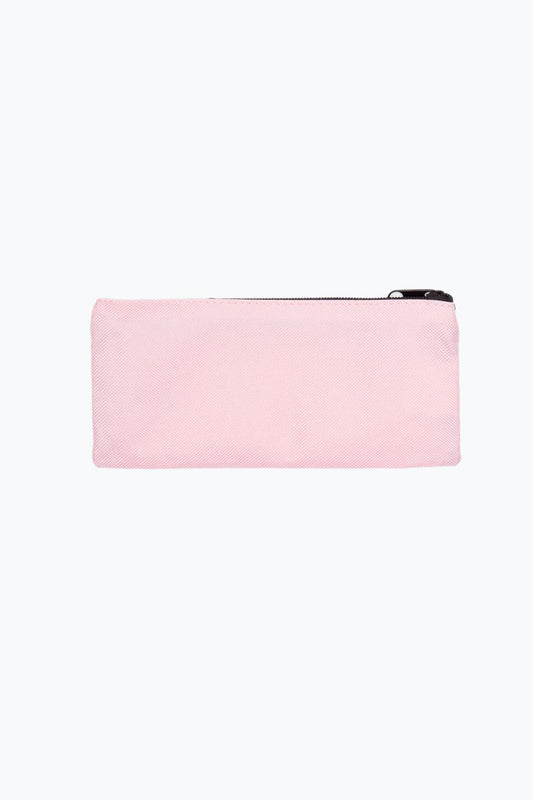 HYPE BABY PINK CREST FLAT PENCIL CASE