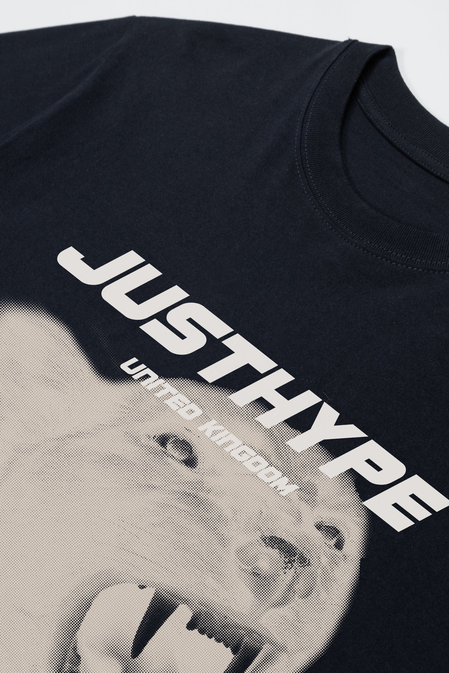 Hype Mens Black Justhype Halftone T-Shirt