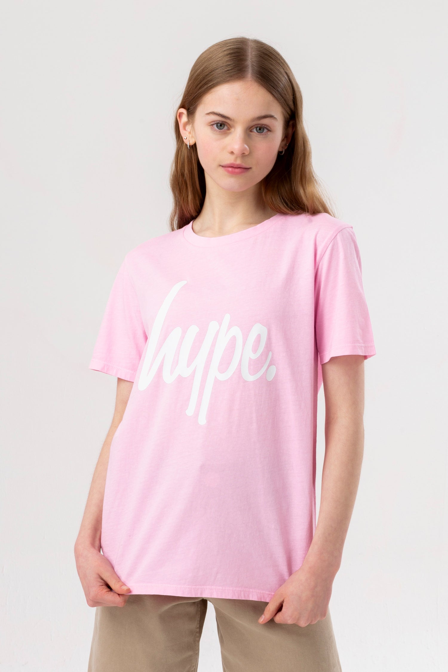 HYPE GIRLS PINK LEOPARD MARBLE 3 PACK OF T-SHIRTS