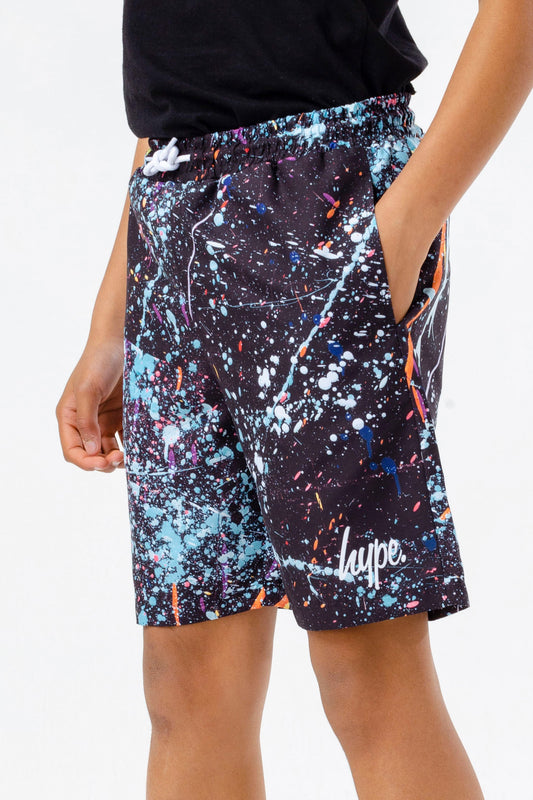 Hype Boys Multi Splatter Swim Shorts