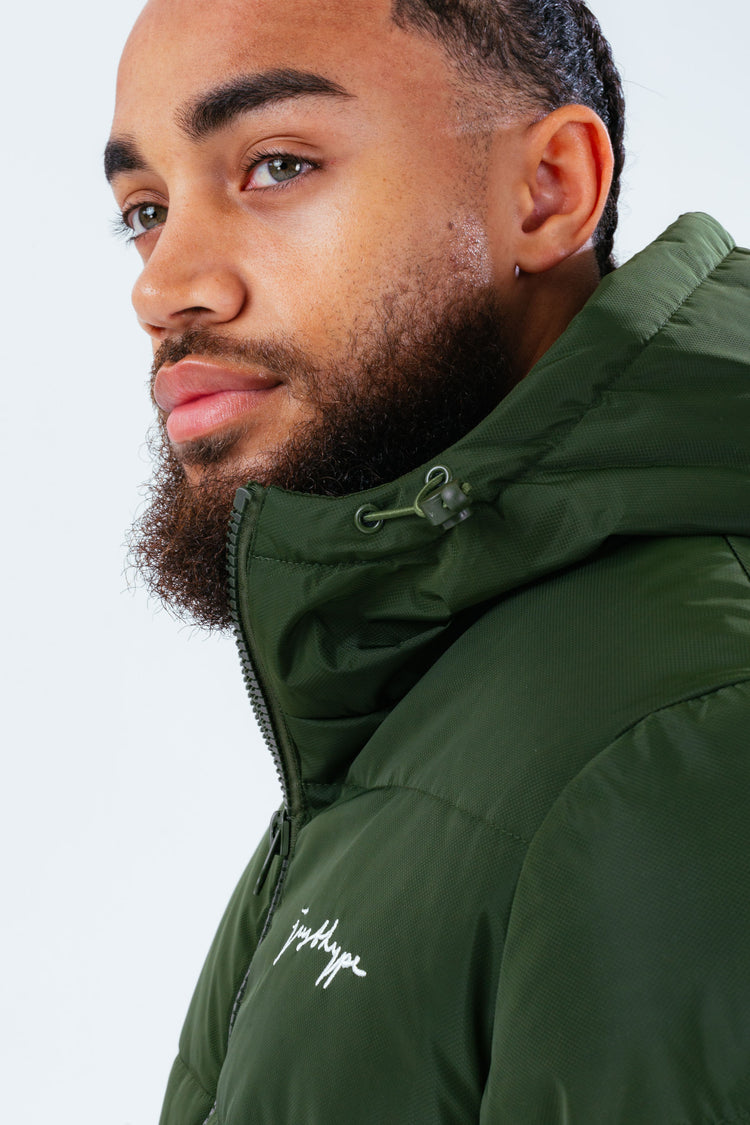 HYPE GREEN LUXE PADDED MEN'S JACKET