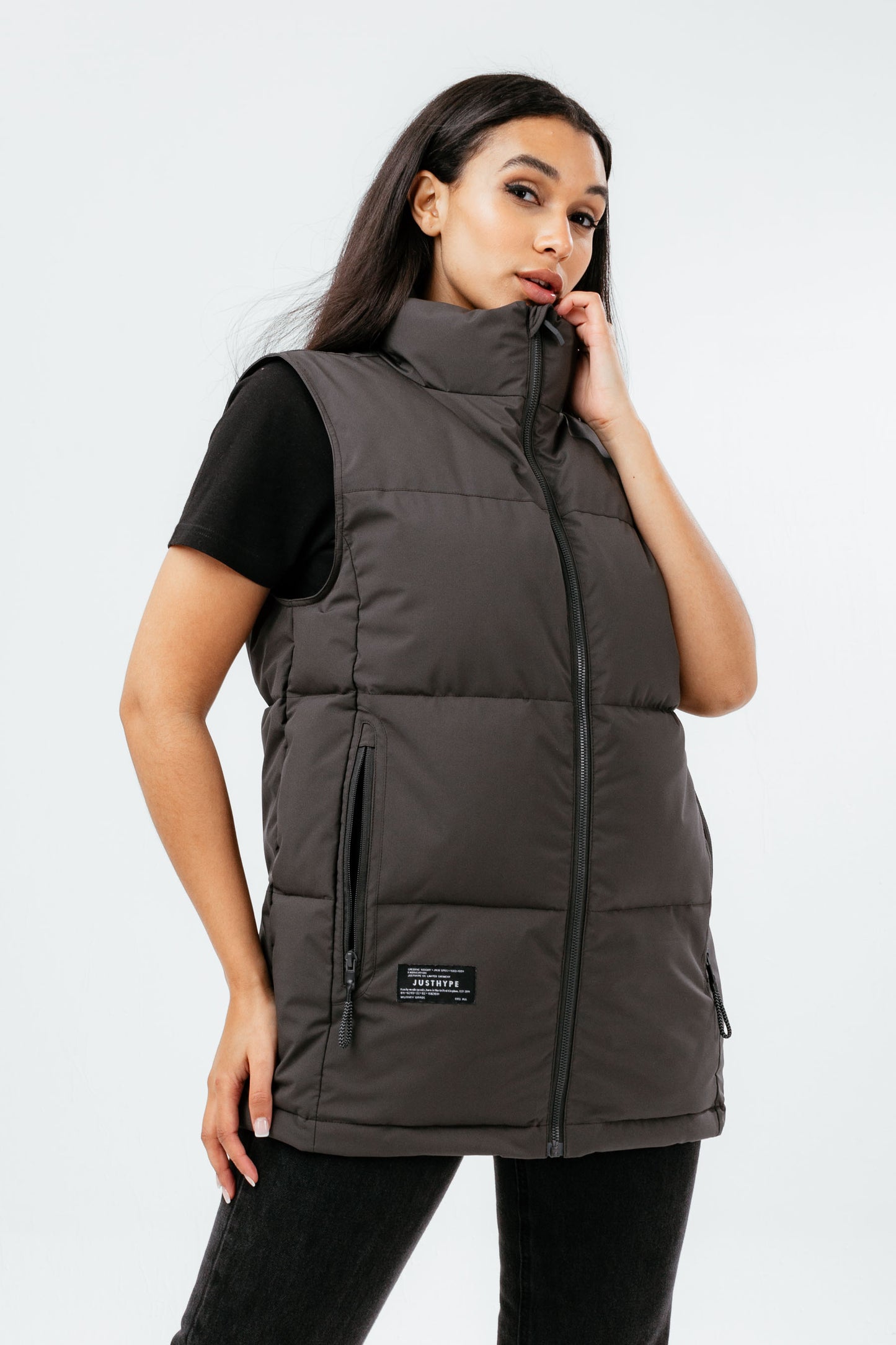 Hype Khaki Adult Gilet