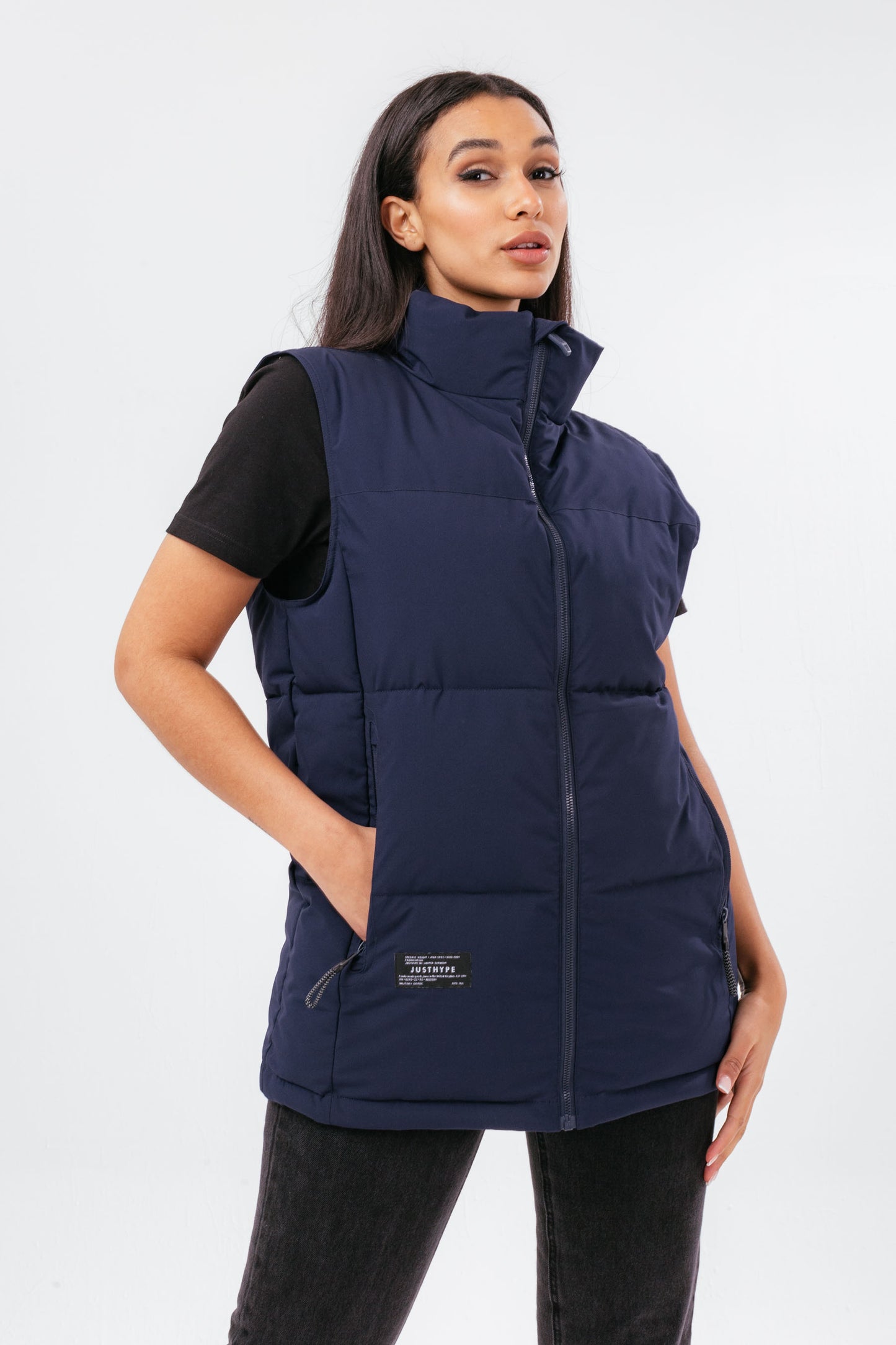 Hype Navy Adult Gilet