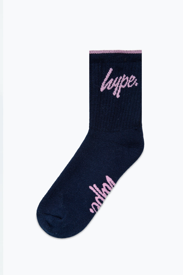 HYPE 3 PACK SPORTS WHITE BLACK PINK